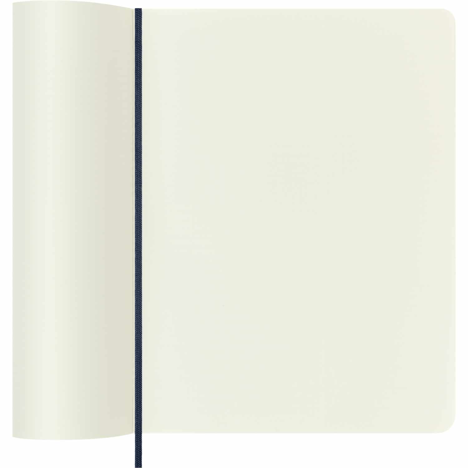 Notizbuch XL blanko Soft Cover Farbe Saphir von Moleskine Notizbuch XL blanko Soft Cover mit weichem Einband und elastischem Verschlussband in elegantem Design. Ideal für kreative Notizen.