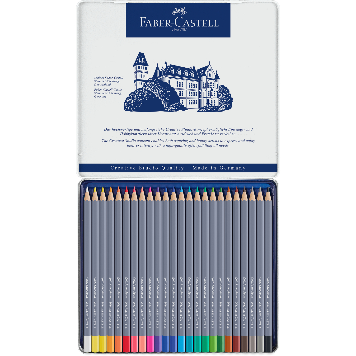 Goldfaber Aqua Aquarellstifte im Metalletui Goldfaber Aqua Aquarellstifte im Metalletui