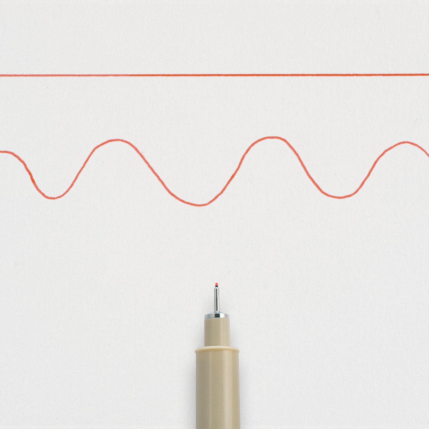 Pigment Liner Sakura Pigma Micron 0,25mm Farbe Rot von Royal Talens