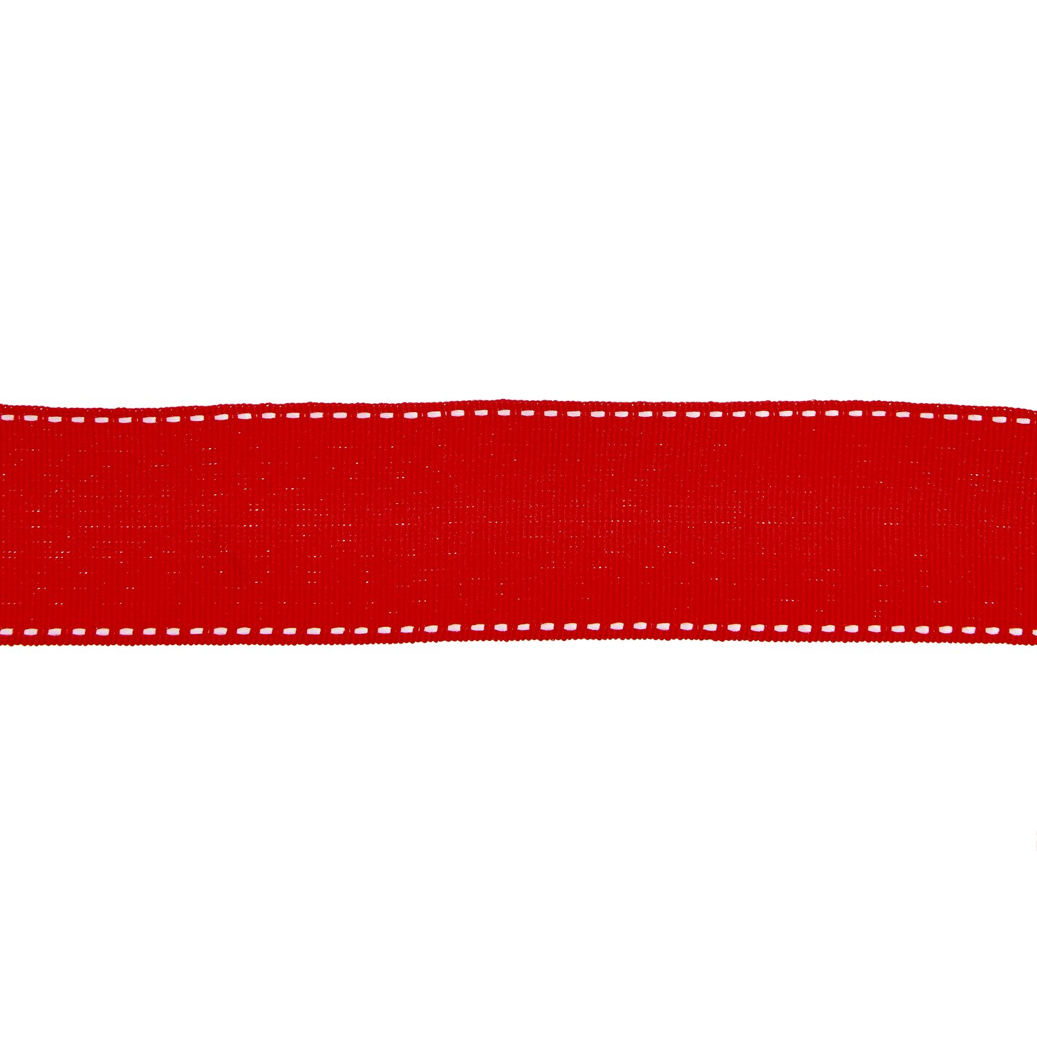 Paper Poetry Webband mit Naht Rot-Weiß 38mmx3m von Rico Design