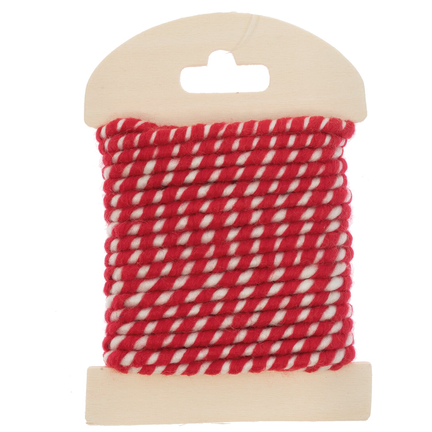 Kordel rot-weiß 5m von Rico Design