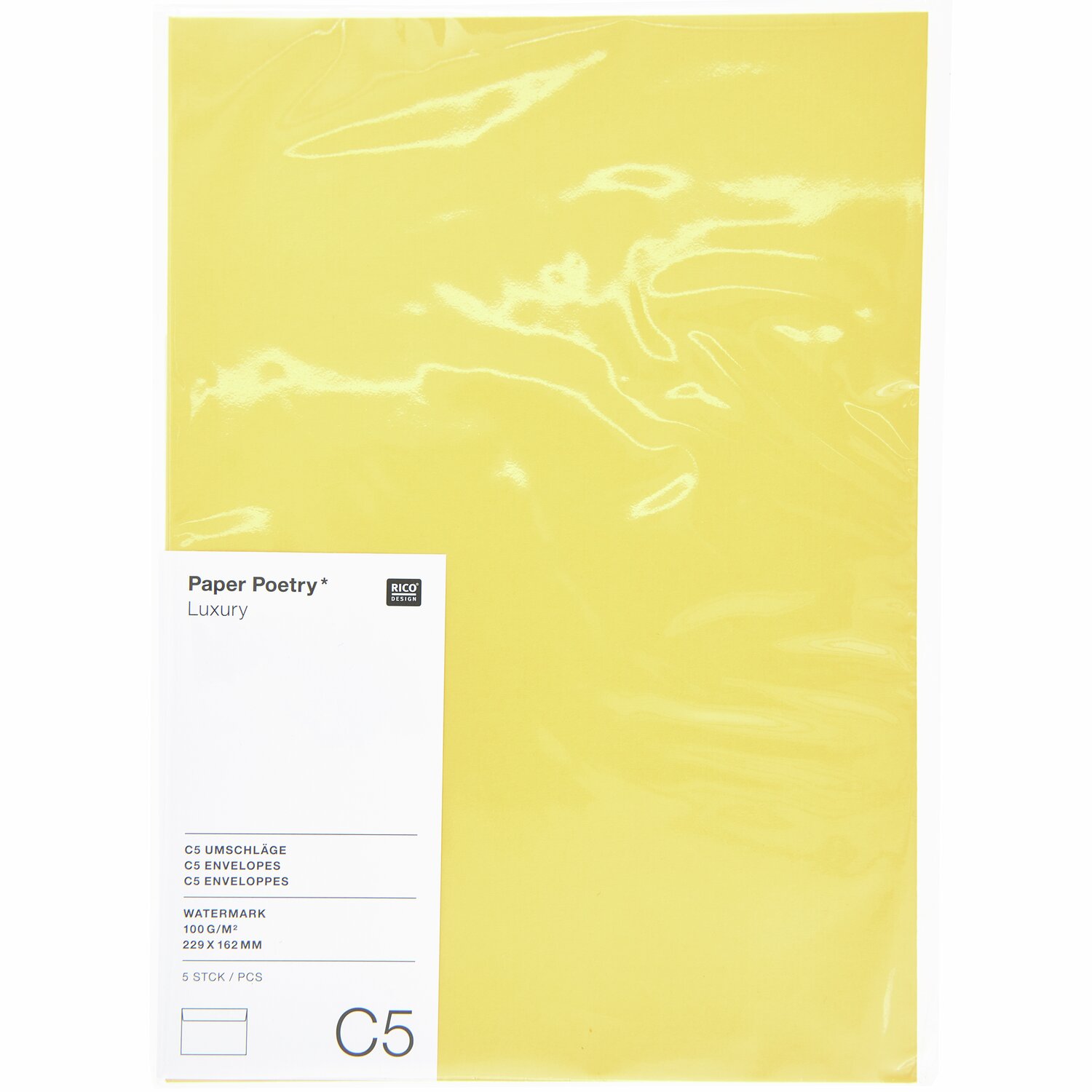 Paper Poetry Luxury Umschläge C5