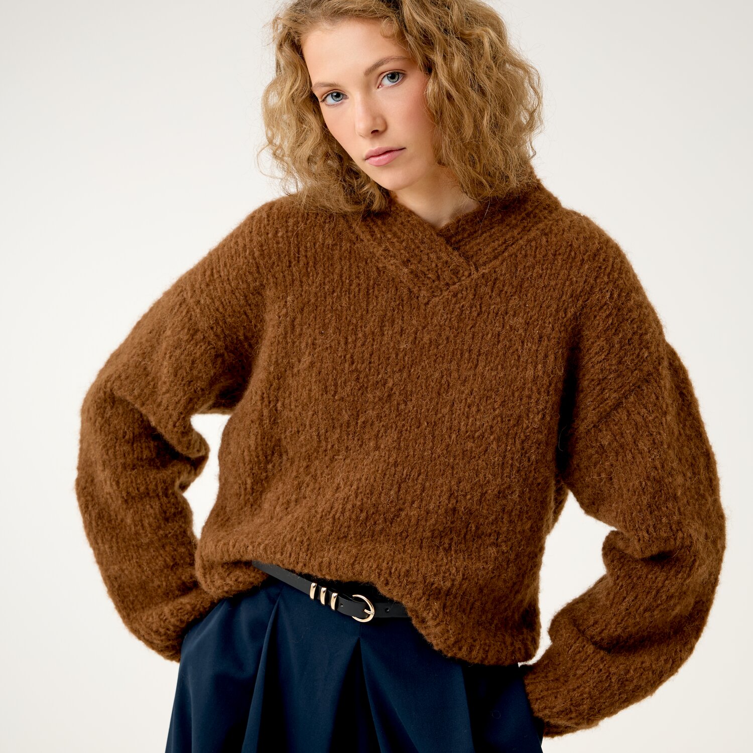 Strickset Pullover Modell 12 aus Die Neue Masche No. 17 von Rico Design
