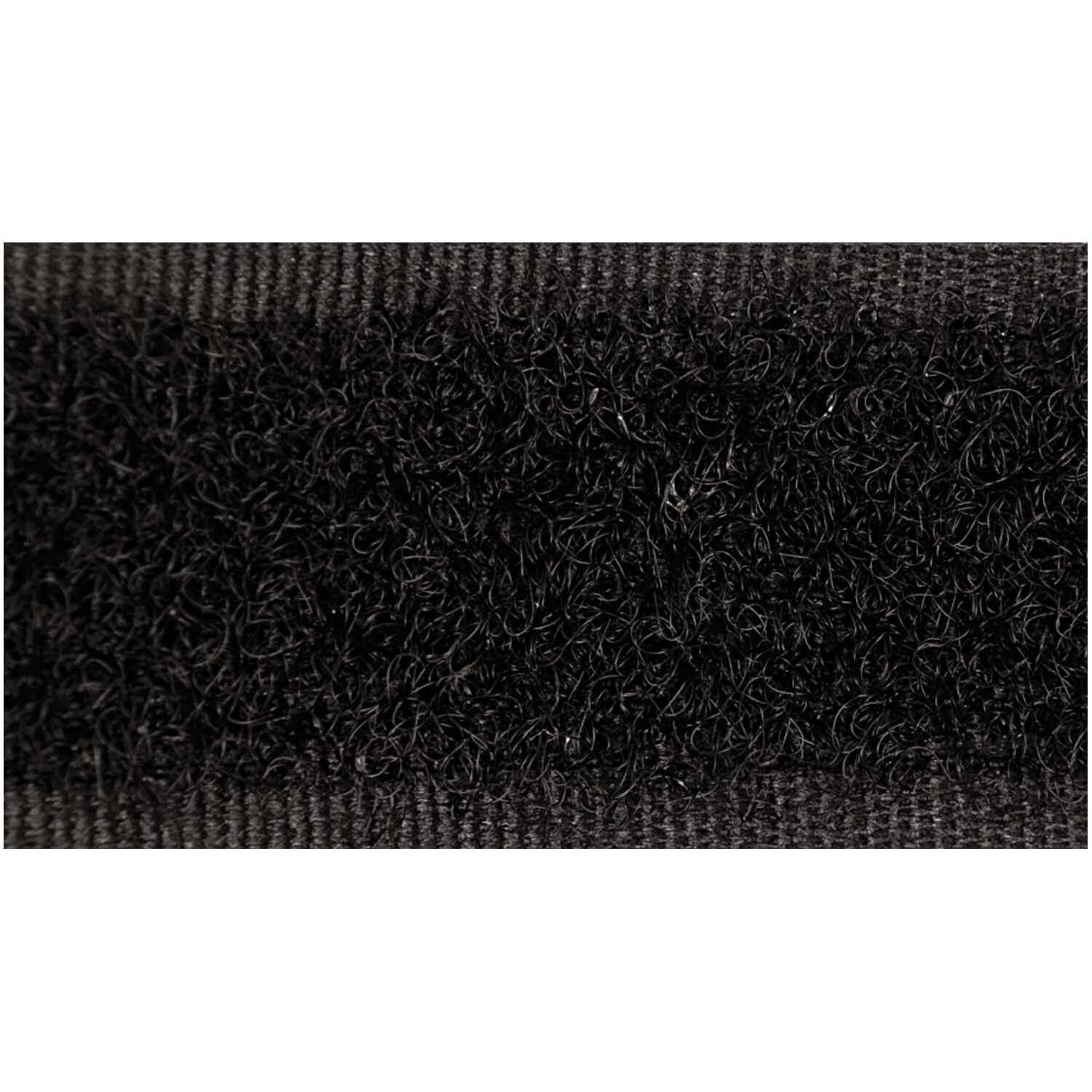Klettband selbstklebend schwarz 50cm