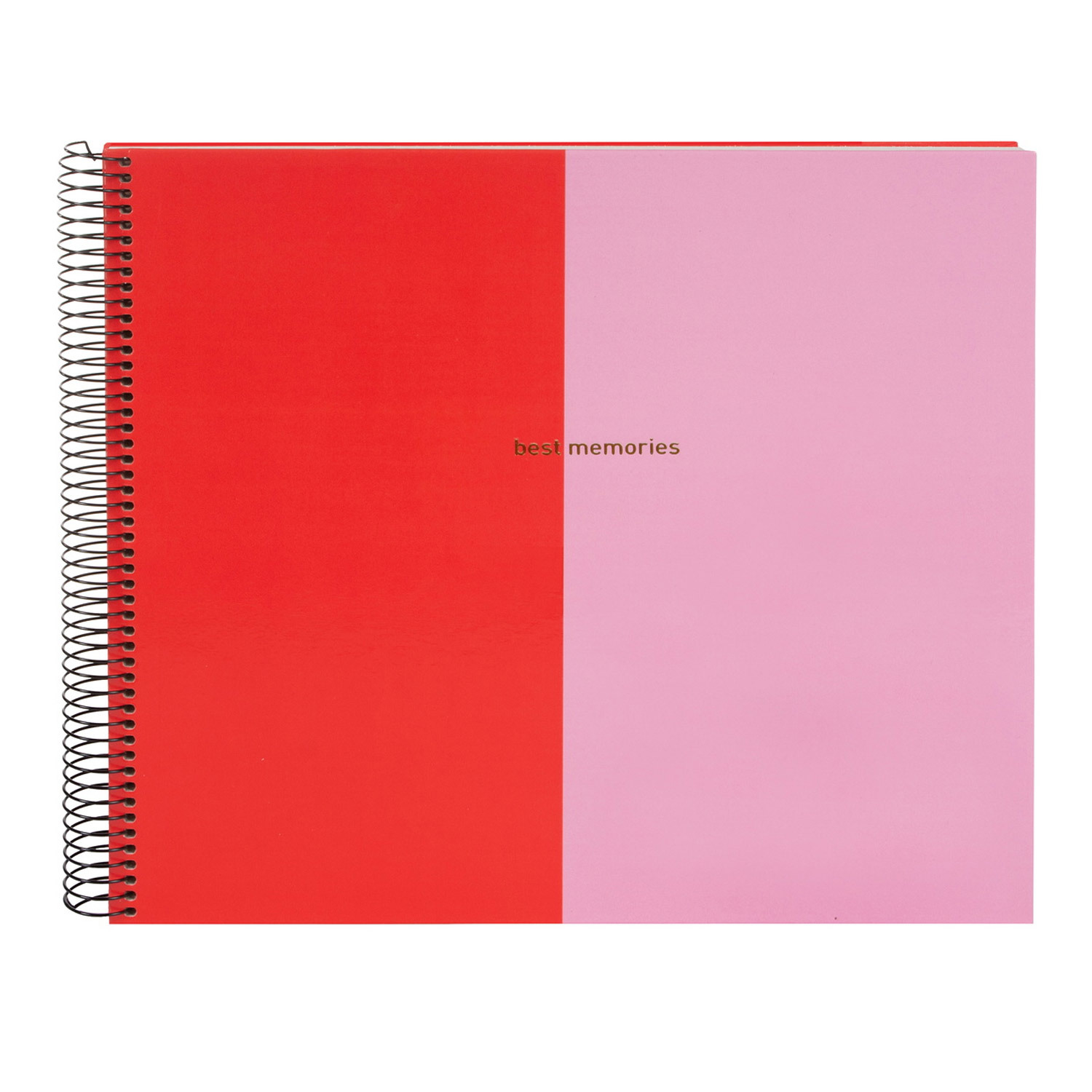 Spiralalbum Coloration Rot/Pink