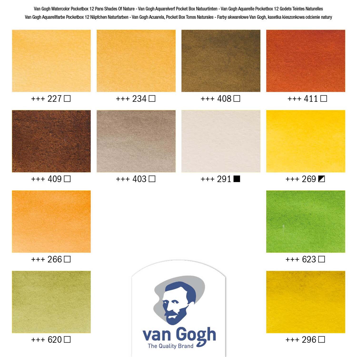 Aquarell Set Naturfarben 12 Näpfchen Aquarell Set Naturfarben 12 Näpfchen