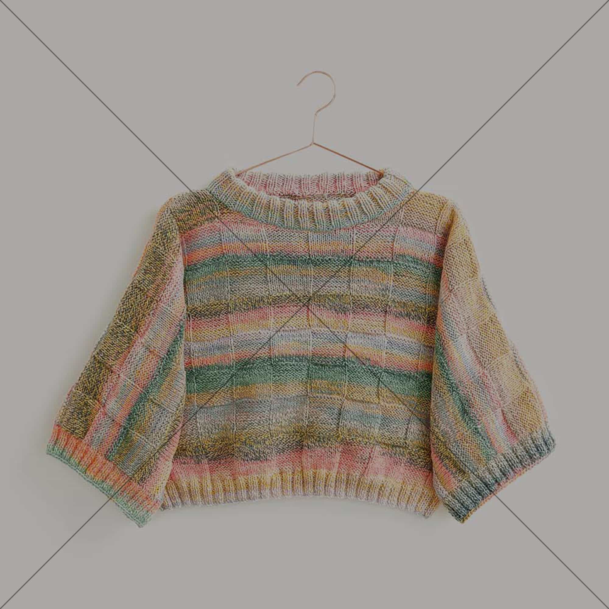 Gestricktes Shirt: Modell 04 aus dem Heft Creative Chic Unique dk Special