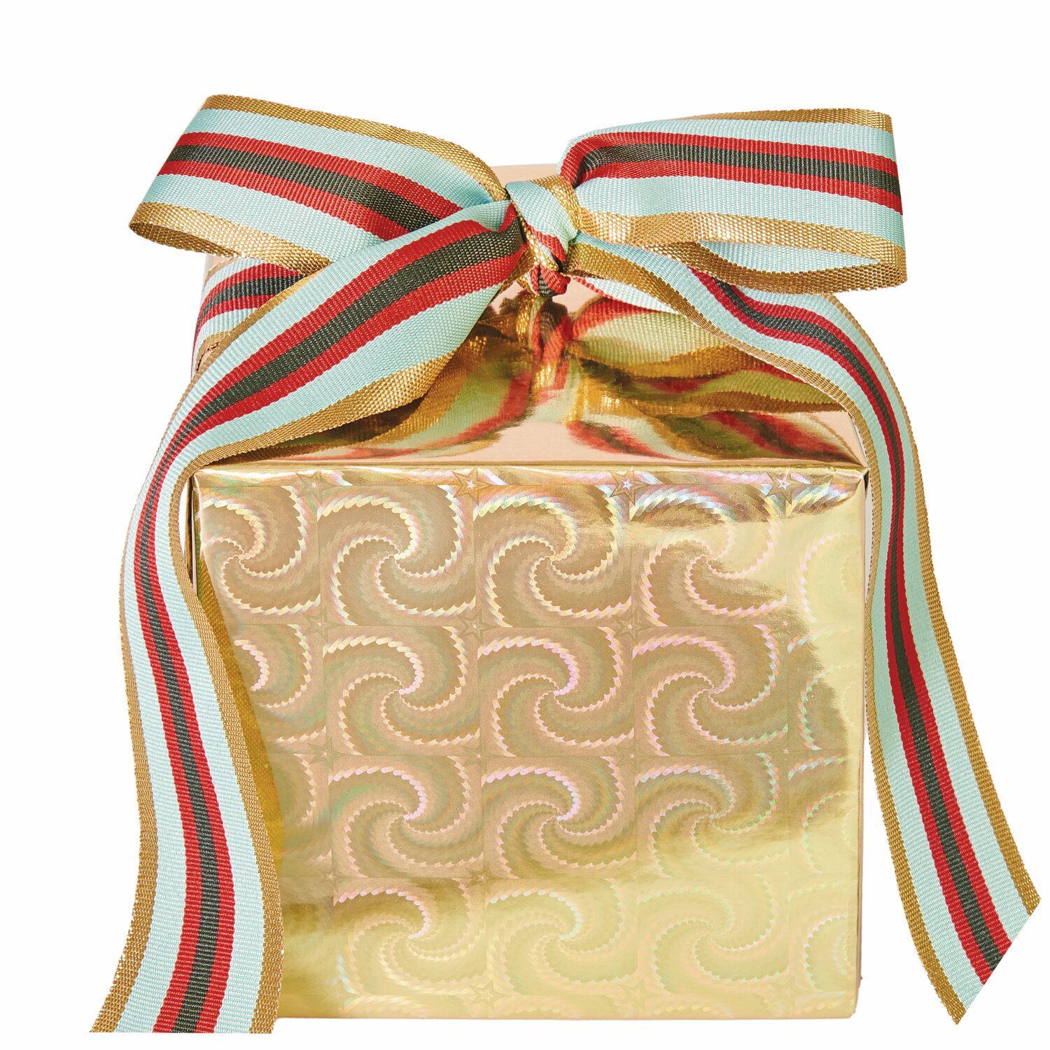 Paper Poetry Geschenkpapier holographisch mit Sternen 200x70cm 80g/m² Farbe Gold von Rico Design