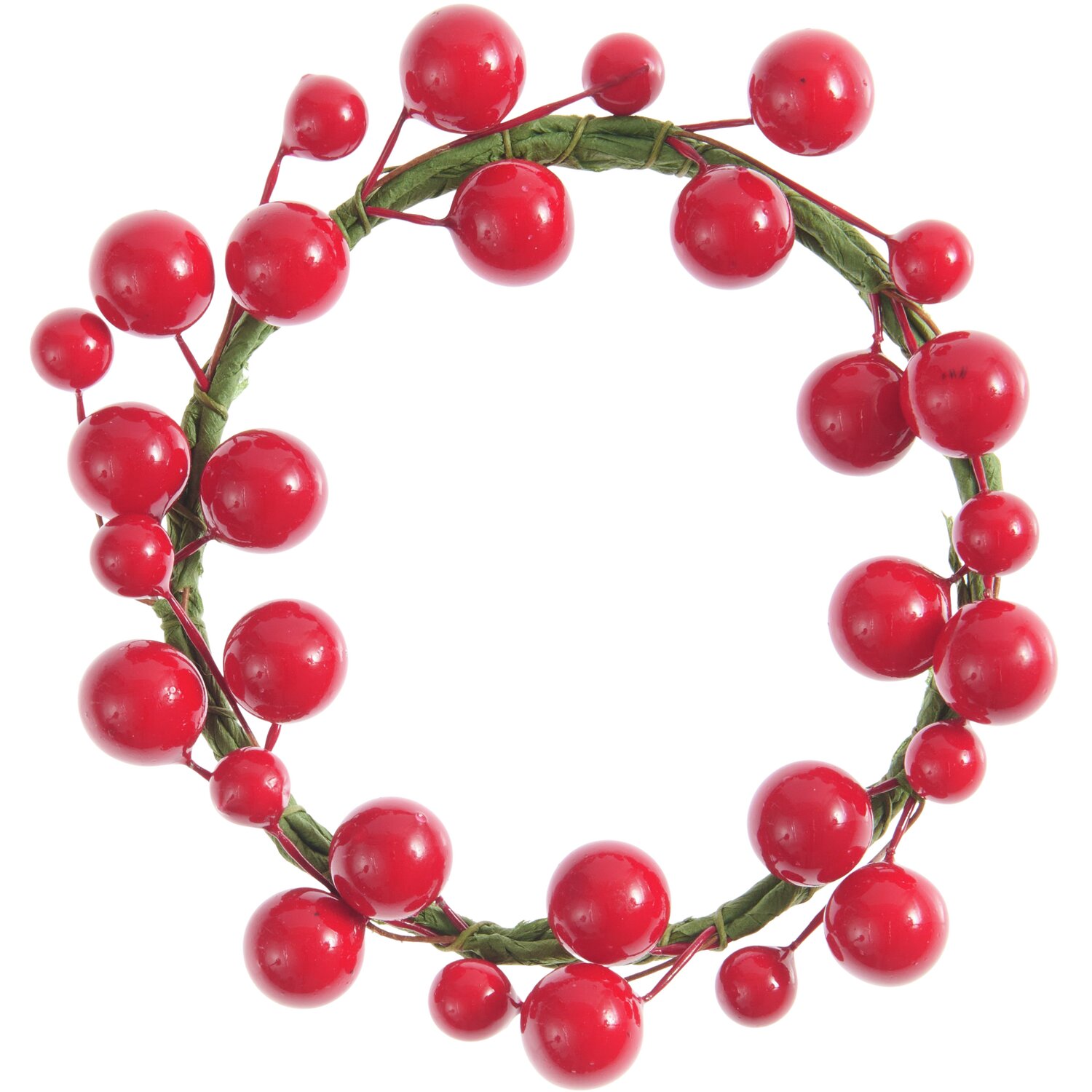 Beerenkranz Rot Größe Ø11cm von Rico Design