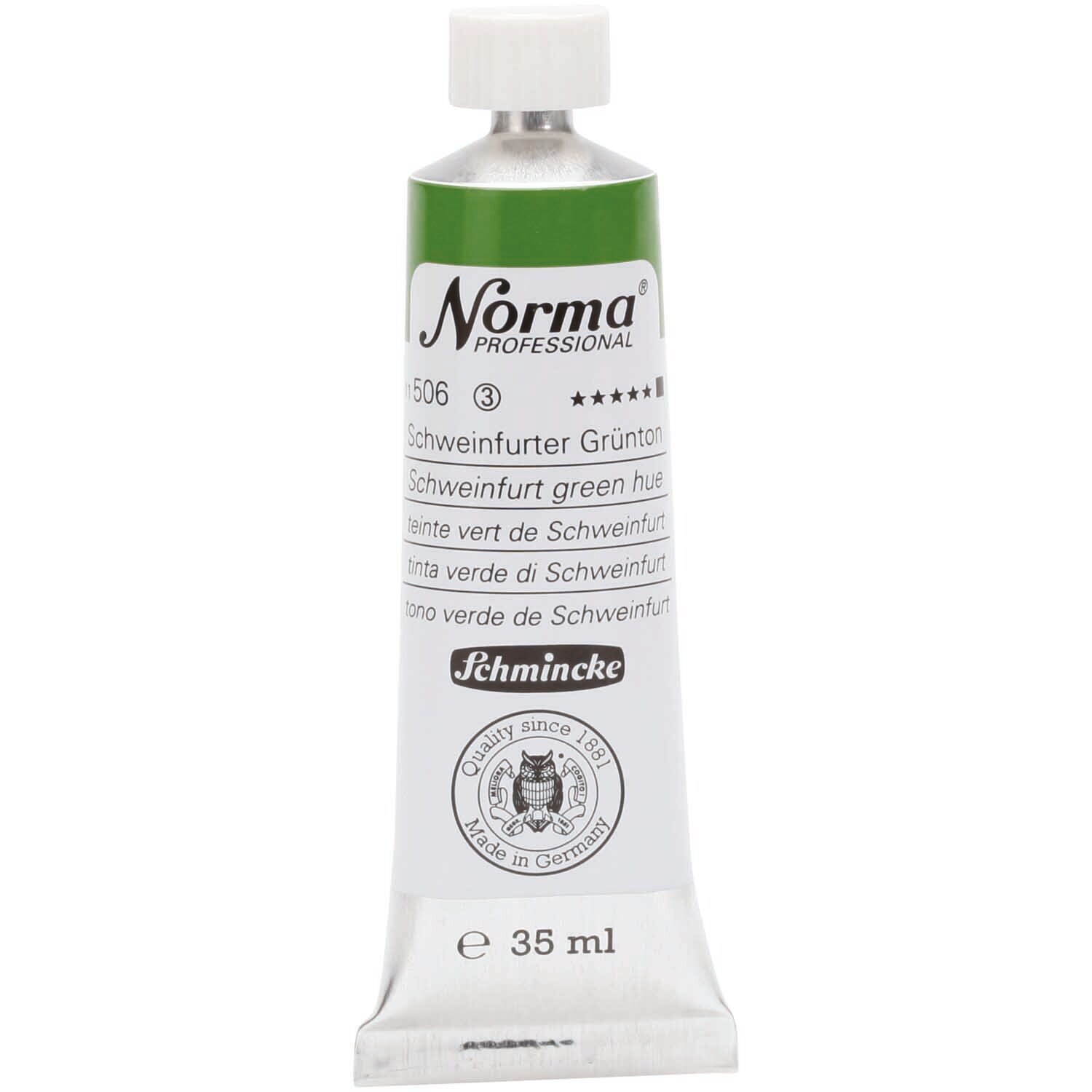 Schmincke Norma 35ml Schweinfurter Grünton 1686869