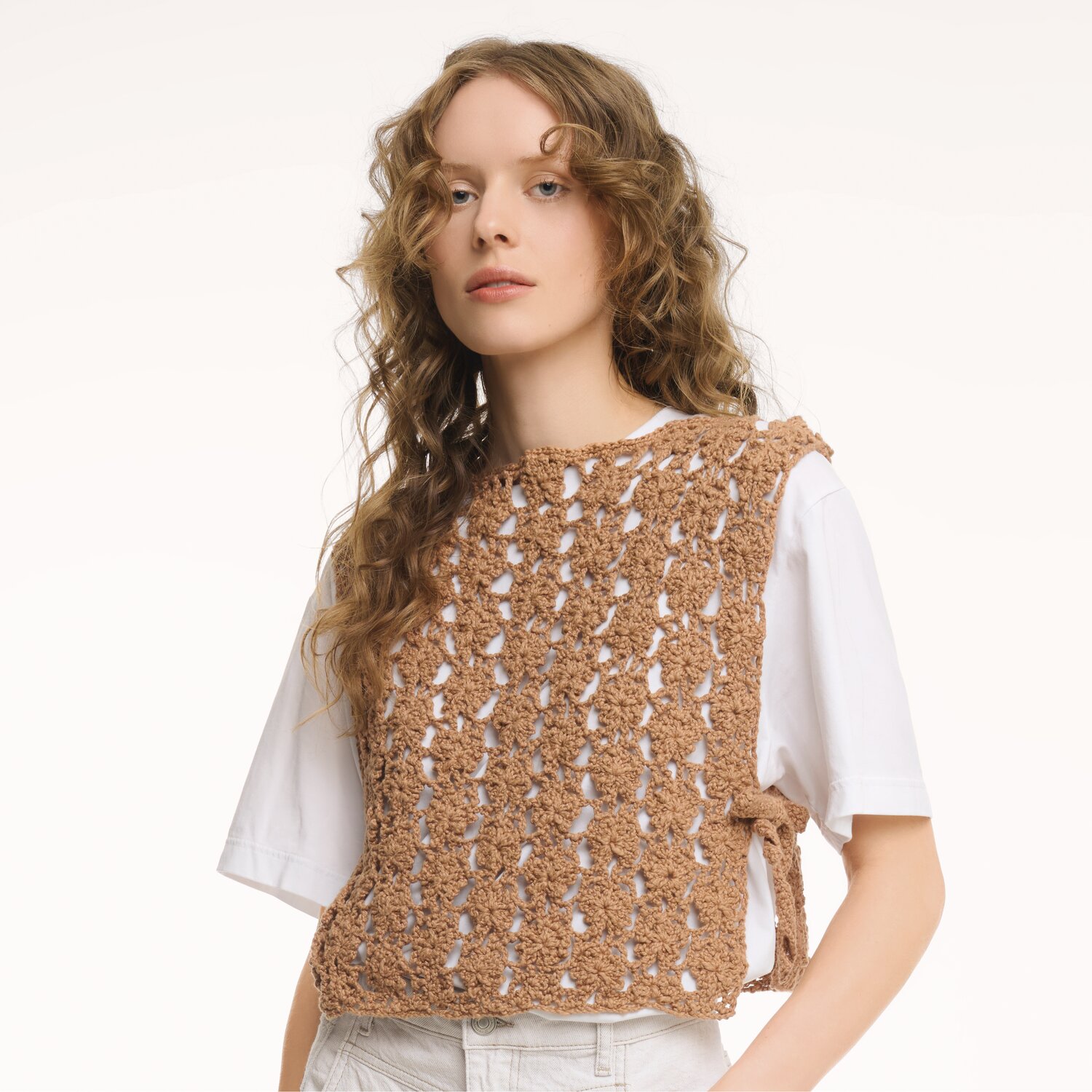 Häkelset Pullunder Modell 06 aus Made by Me No. 22 von Rico Design