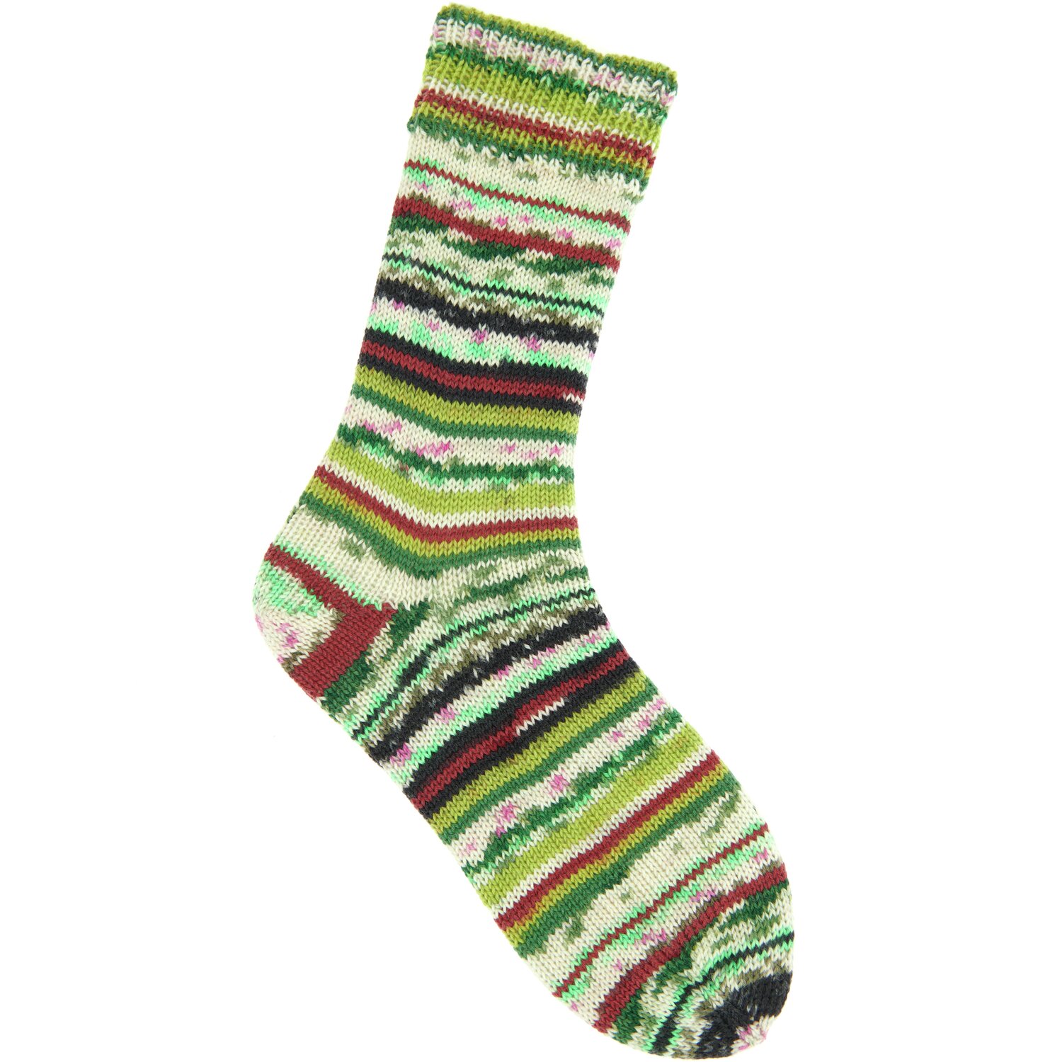 Socks Neon Fair Isle 4-fädig Socks Neon Fair Isle 4-fädig