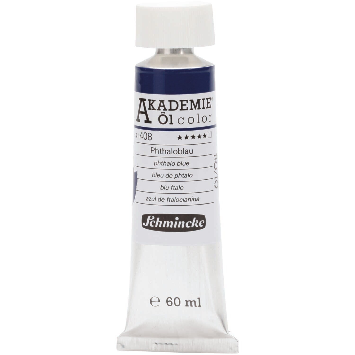 Schmincke Akademie Öl 60ml Phthaloblau