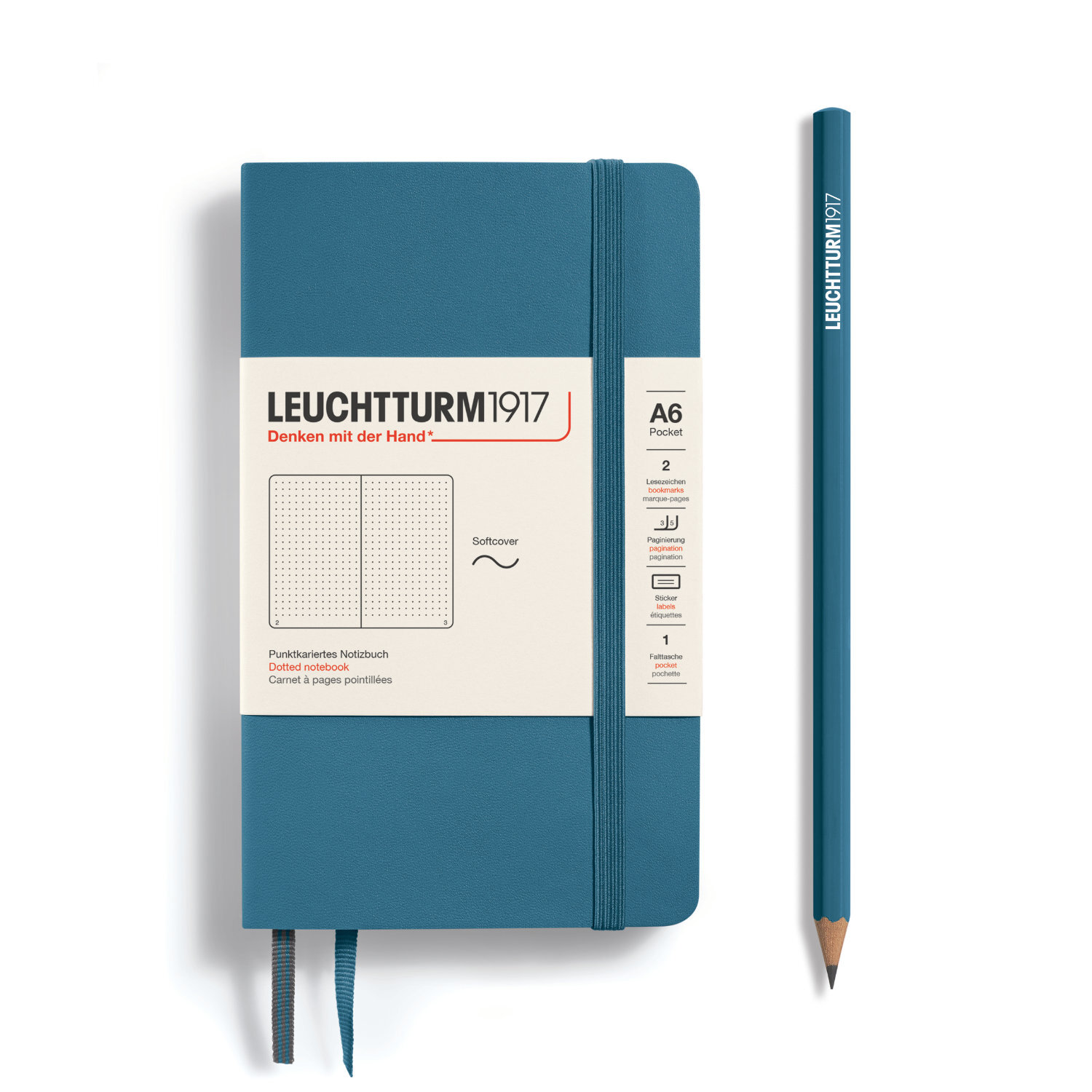 Notizbuch Pocket dotted Softcover A6 Notizbuch Pocket dotted Softcover A6