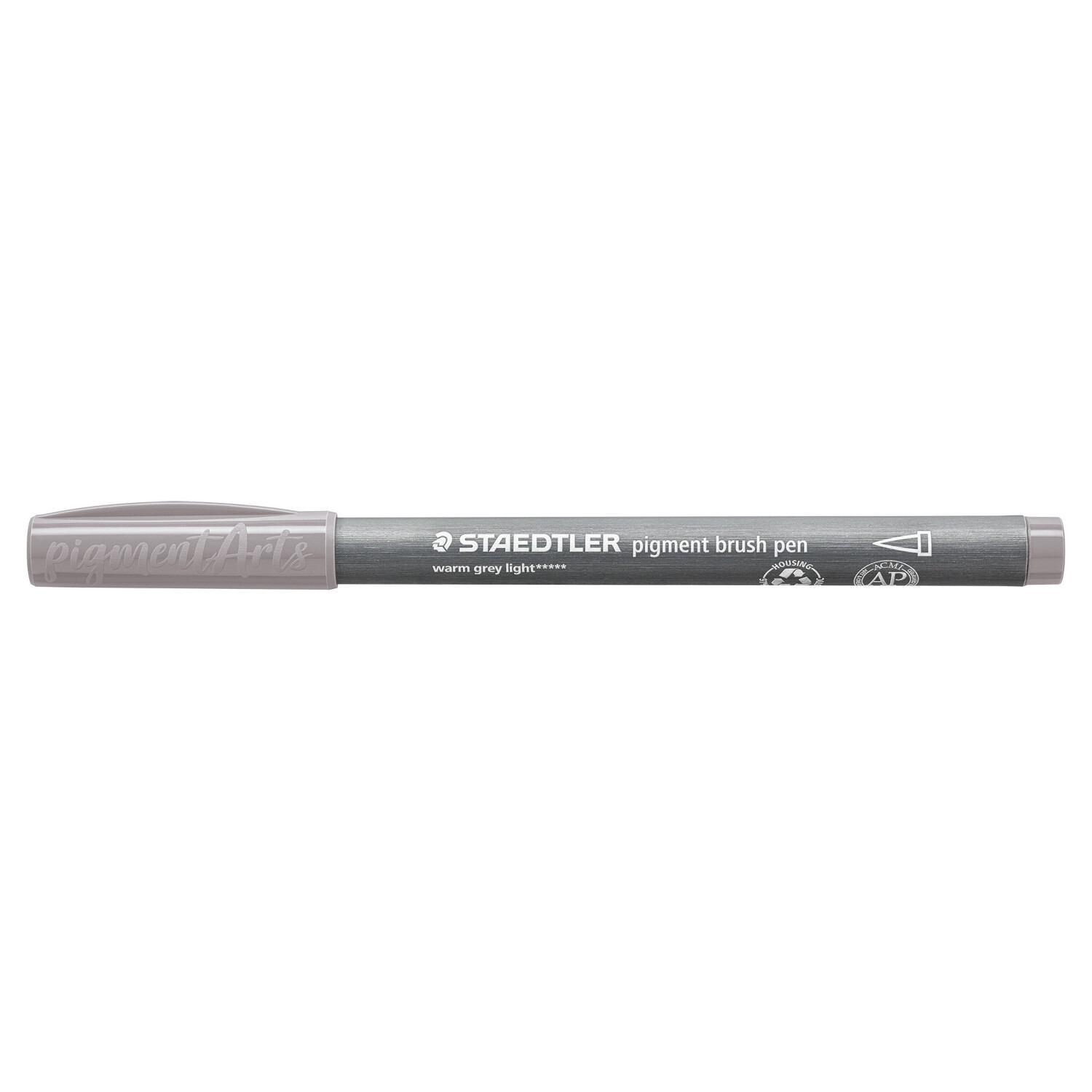 Staedtler Pigment Brush Pen Warmgrau Hell