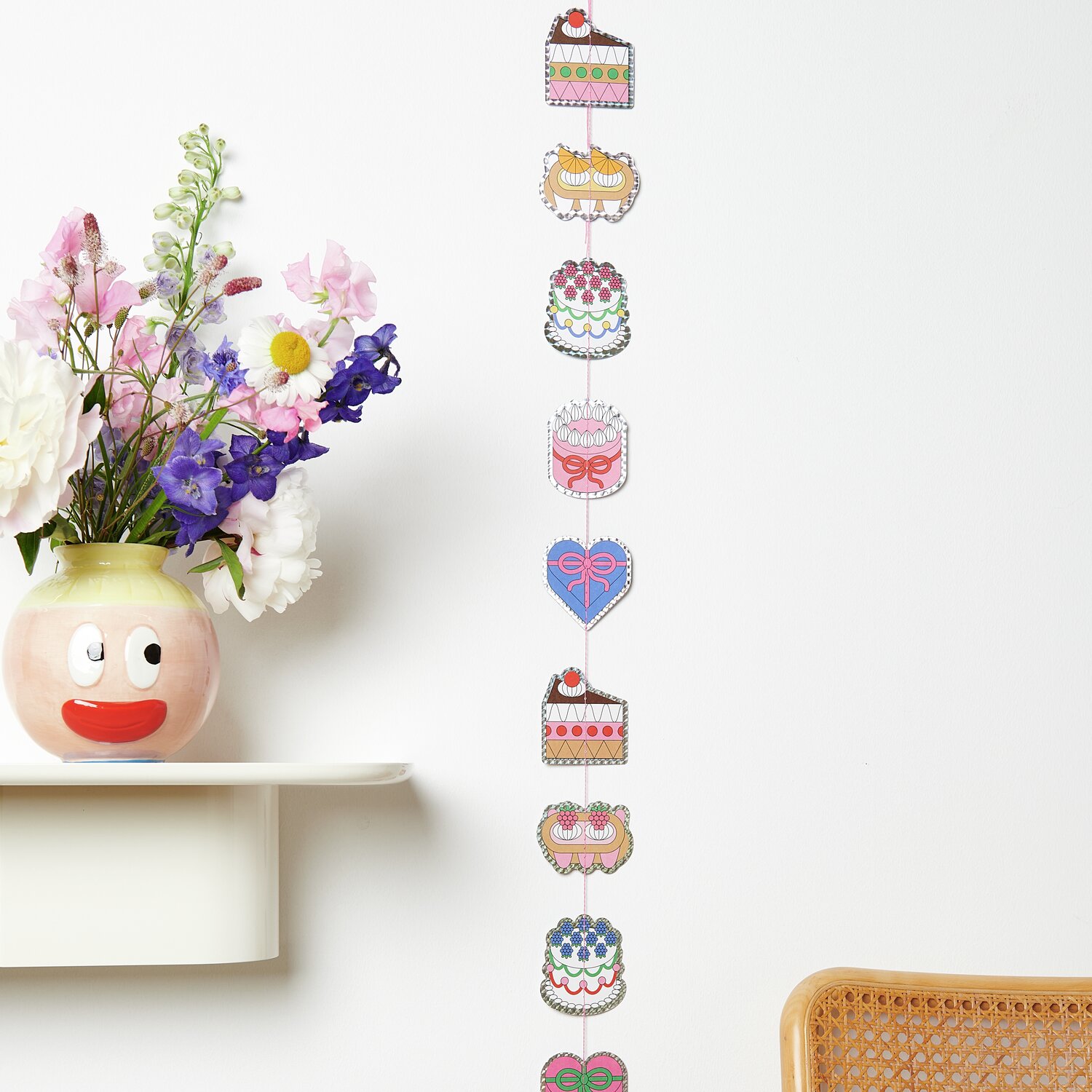 Rico Design x Redfries Genähte Girlande 2,3m von Rico Design