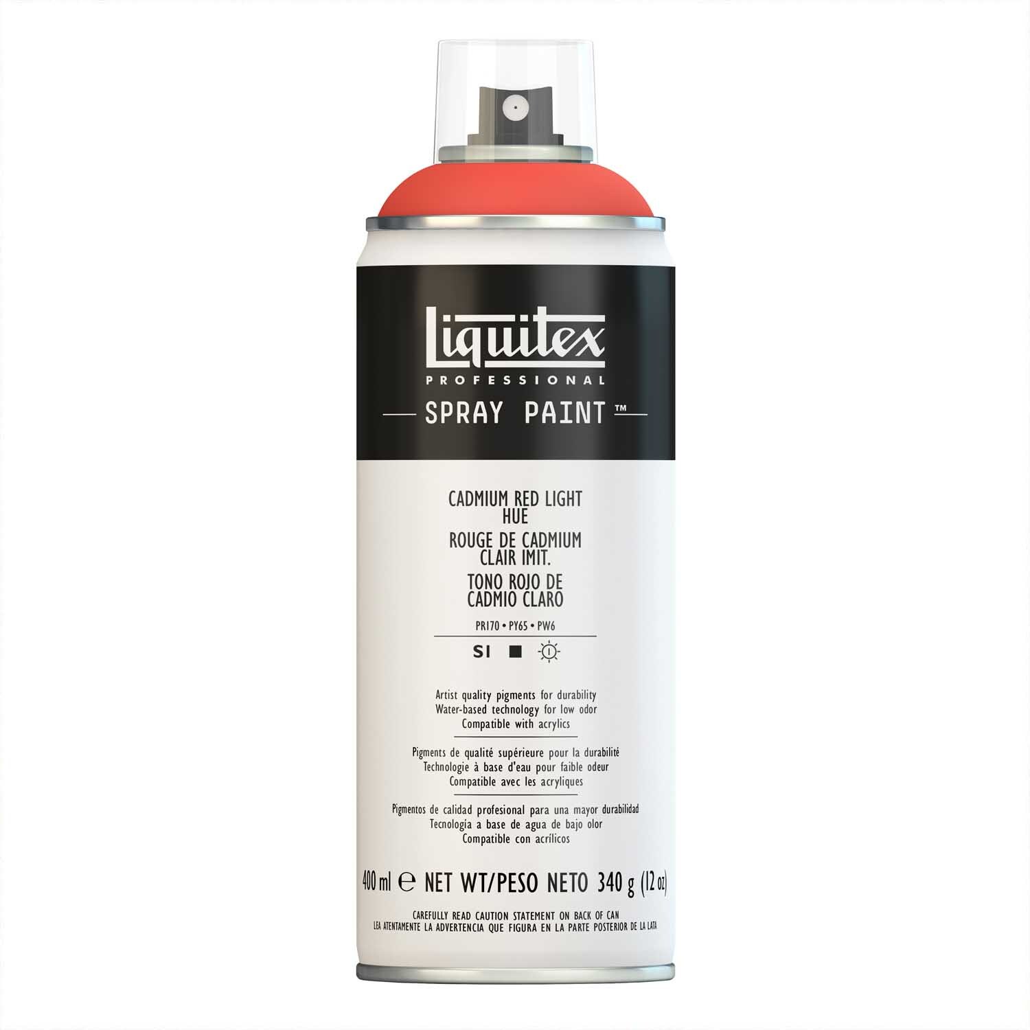 Liquitex Acrylspray 400ml Kadmiumrot Hell