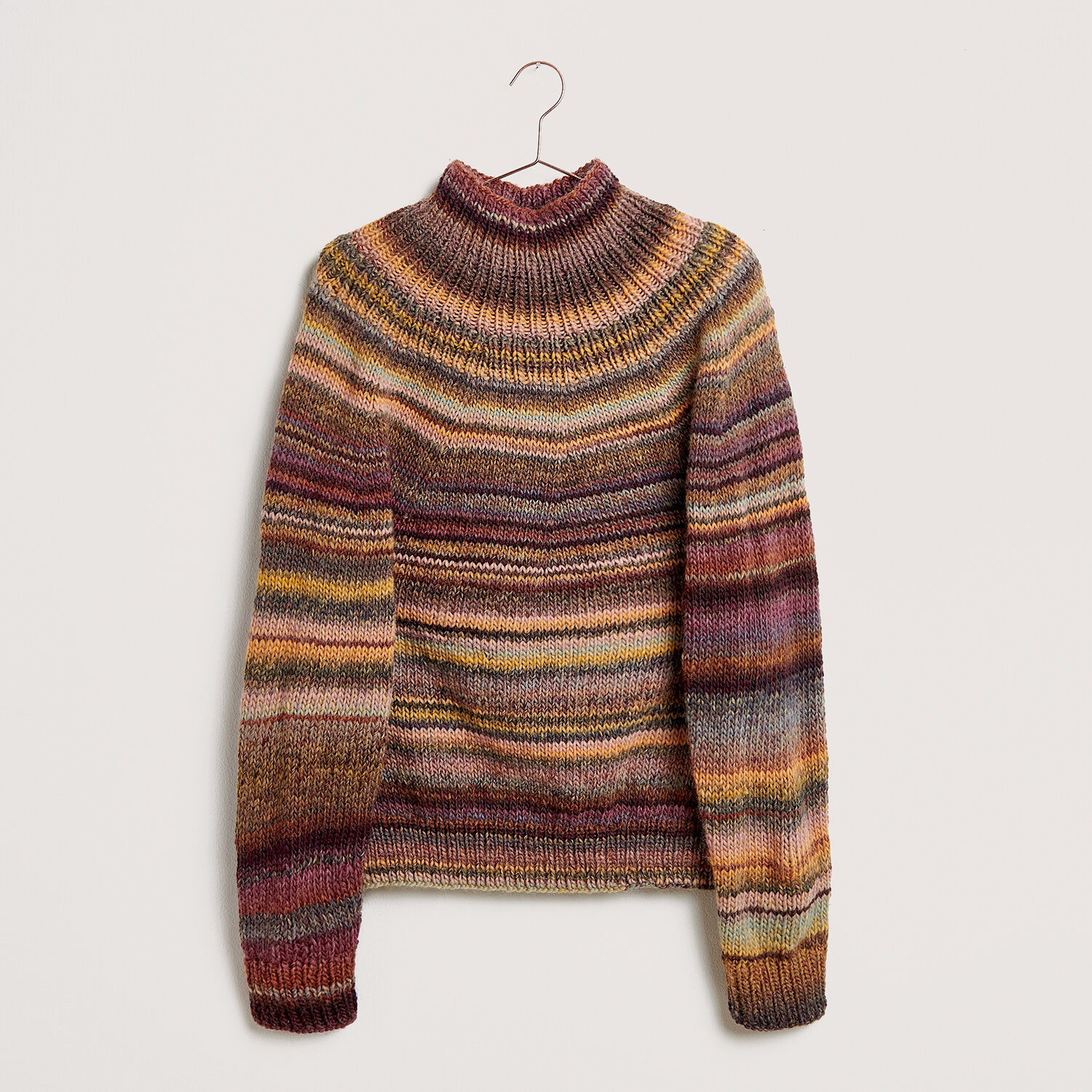 Strickanleitung Oversize-Pullover aus Creative Melange chunky von idee. Creativmarkt 