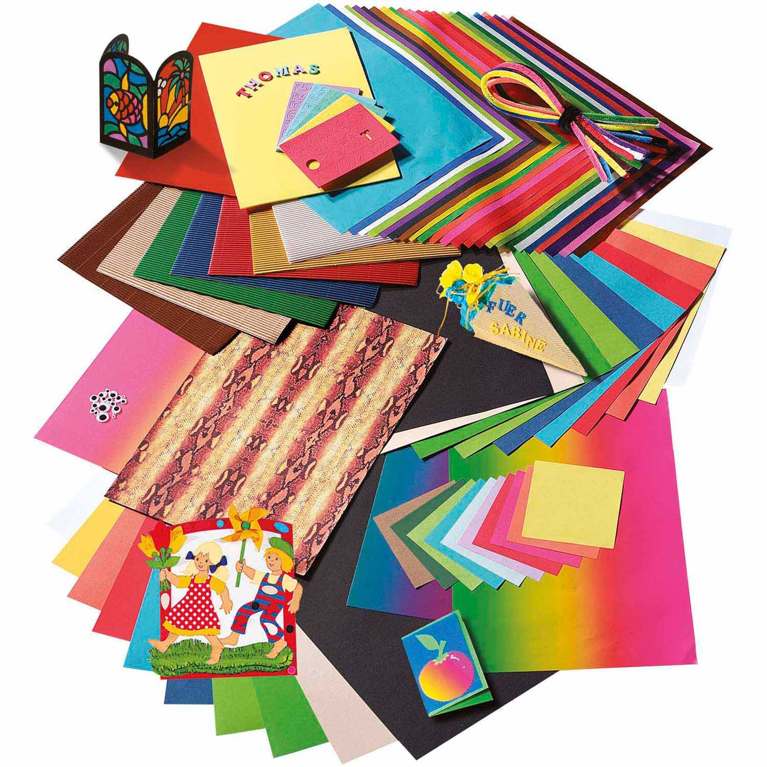 Bastelpapier Set
