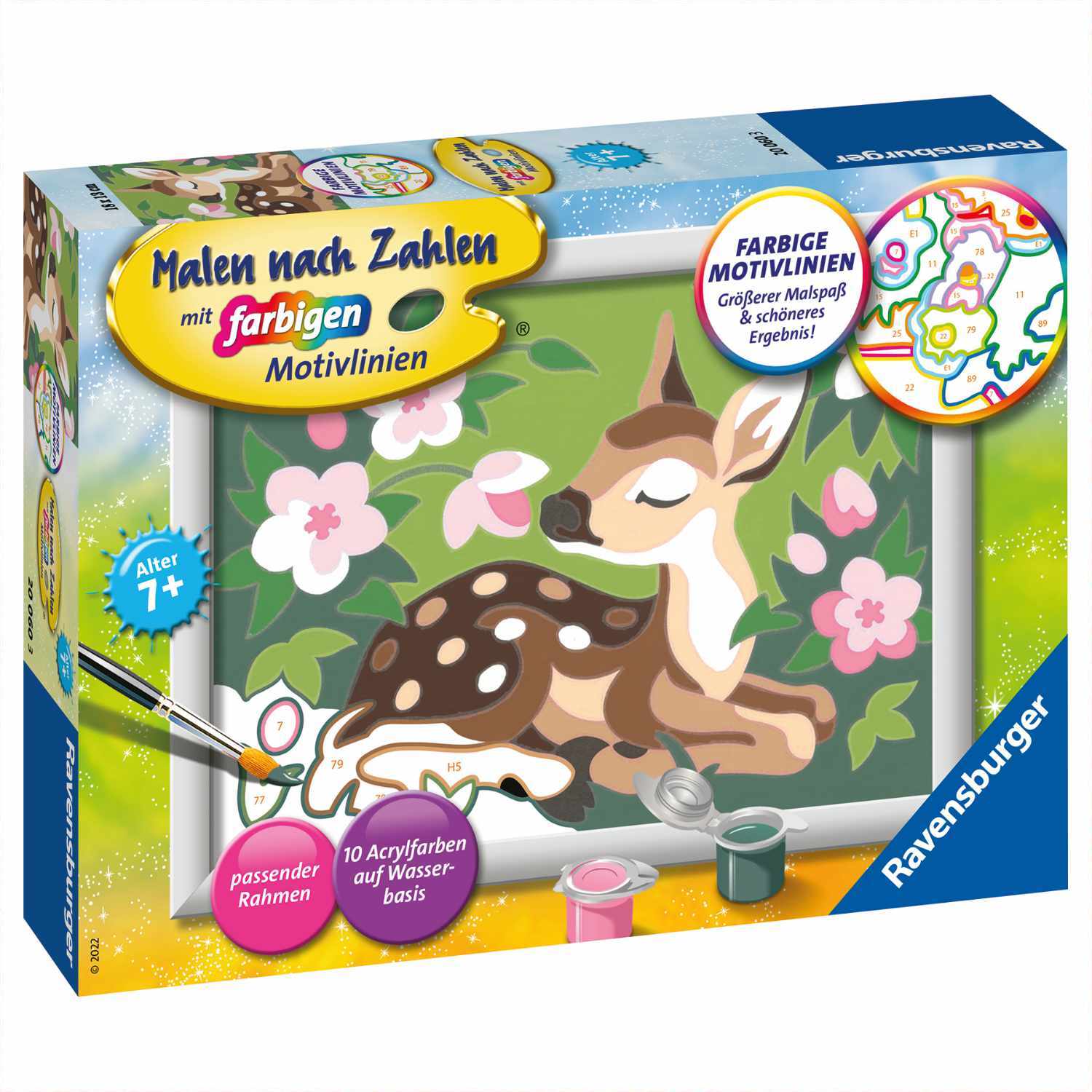 Malen nach Zahlen Kleines Reh Malen nach Zahlen Kleines Reh