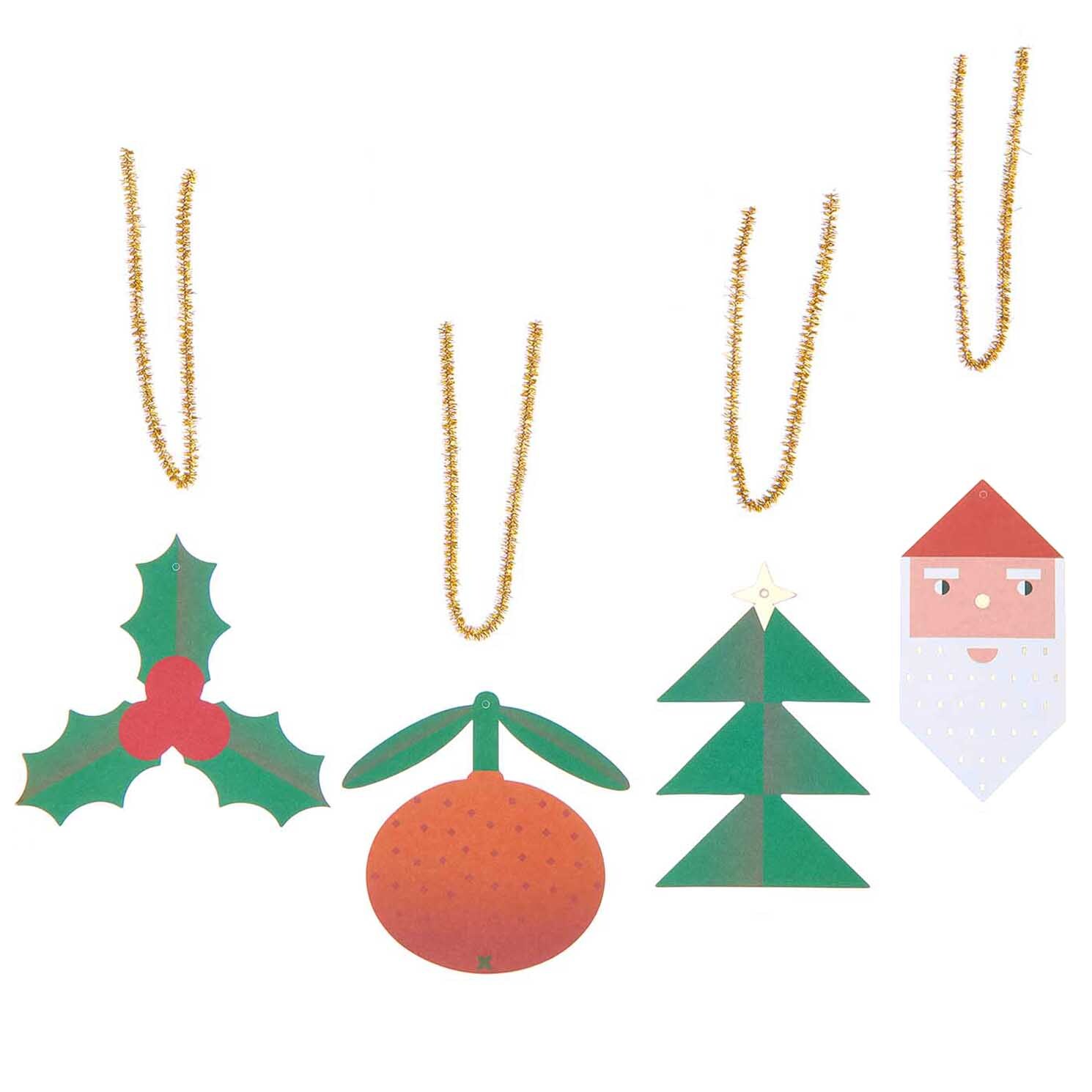 Paper Poetry Geschenkanhänger Merry Christmas 8 Stück von Rico Design
