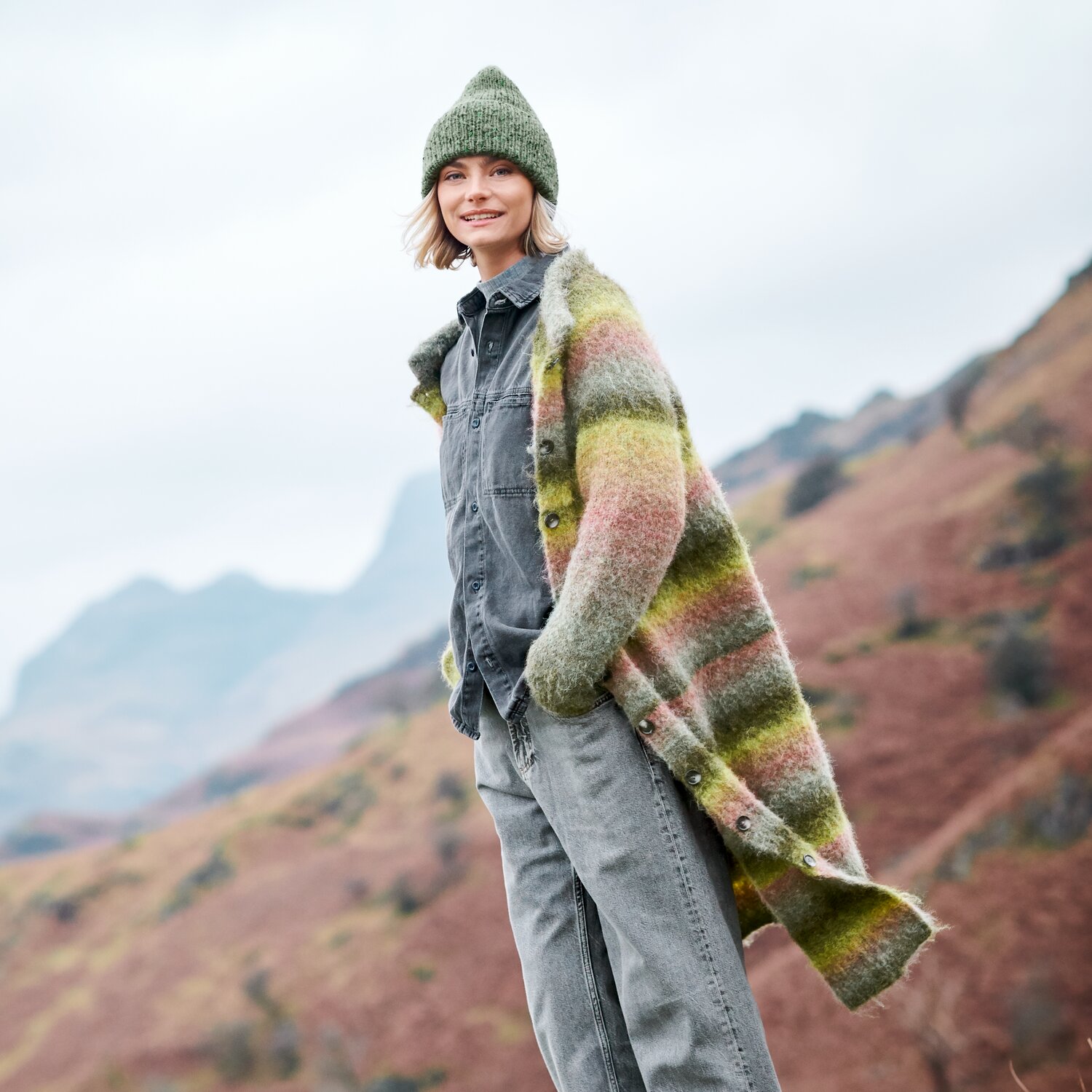 Strickset Jacke Modell 21 aus Lovewool No. 23 von Rico Design