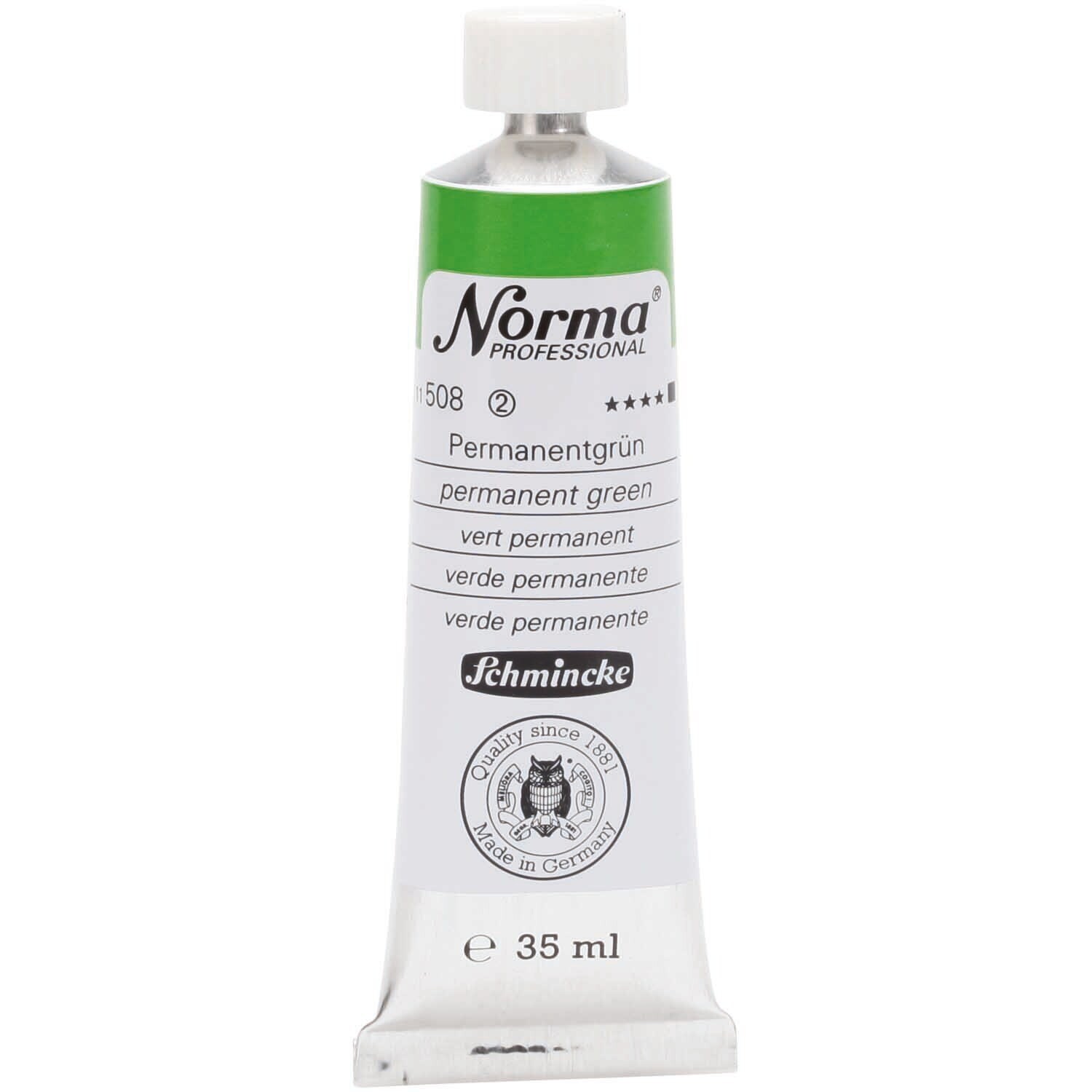 Schmincke Norma 35ml Permanentgrün