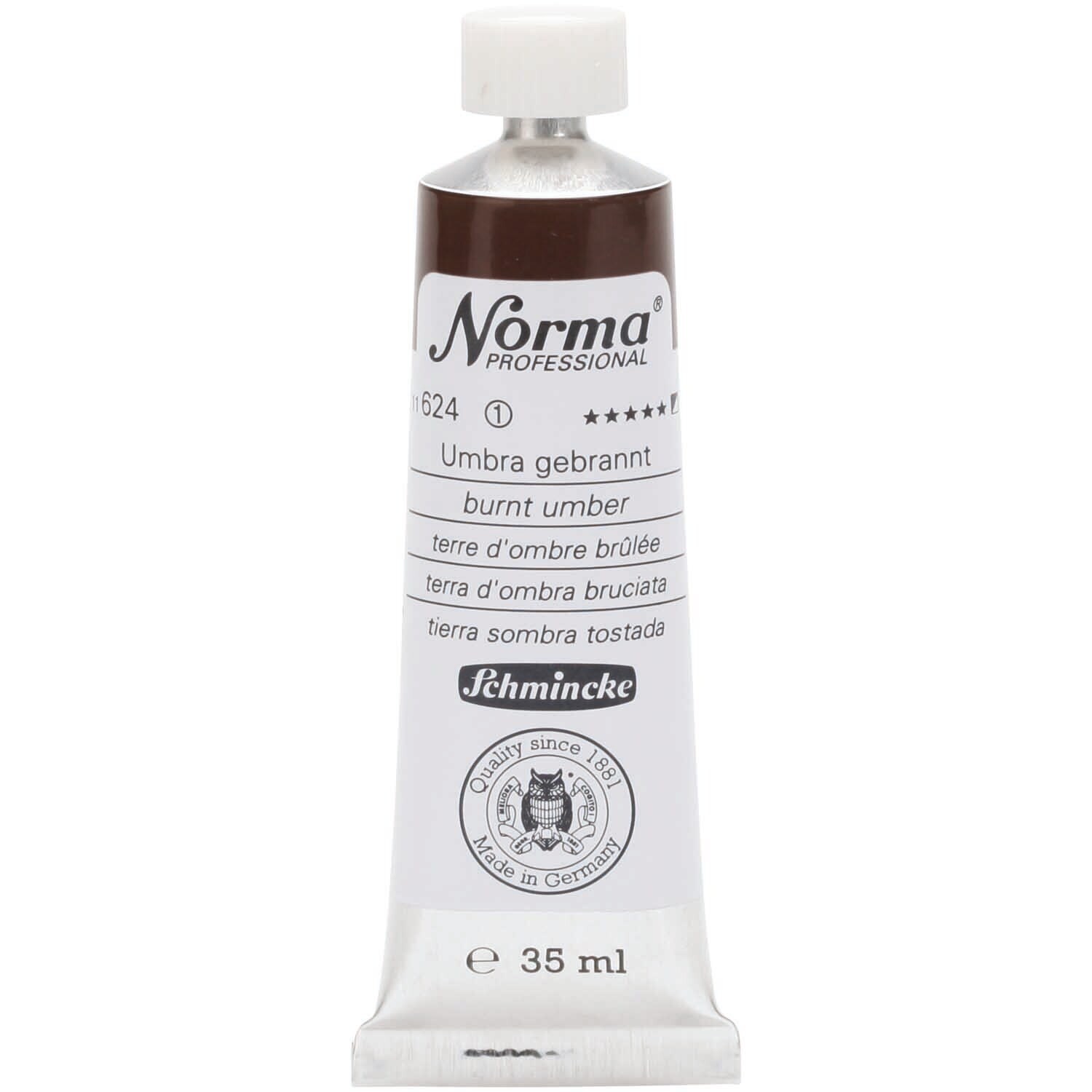 Schmincke Norma 35ml Umbra Gebrannt