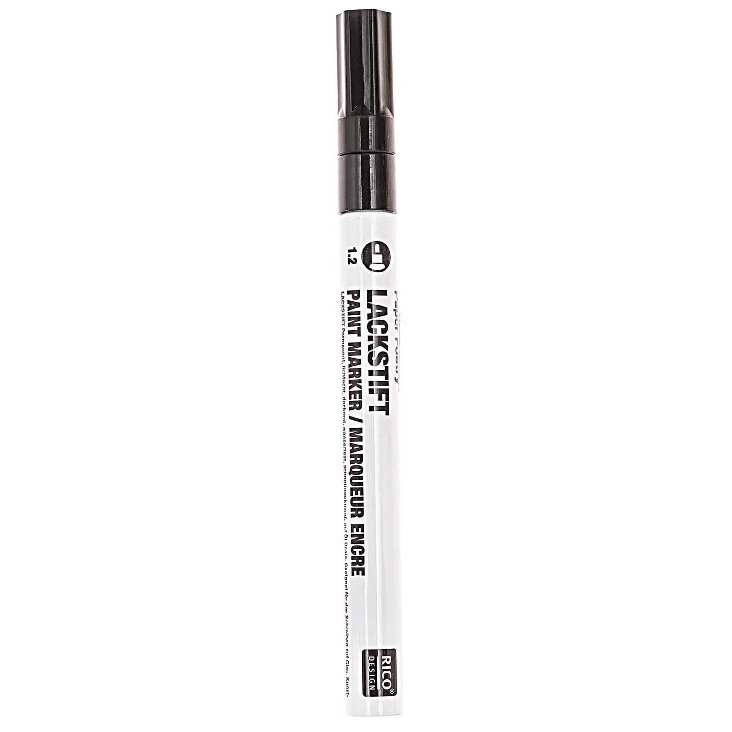 Rico Design Lackmarker 1,2mm Schwarz