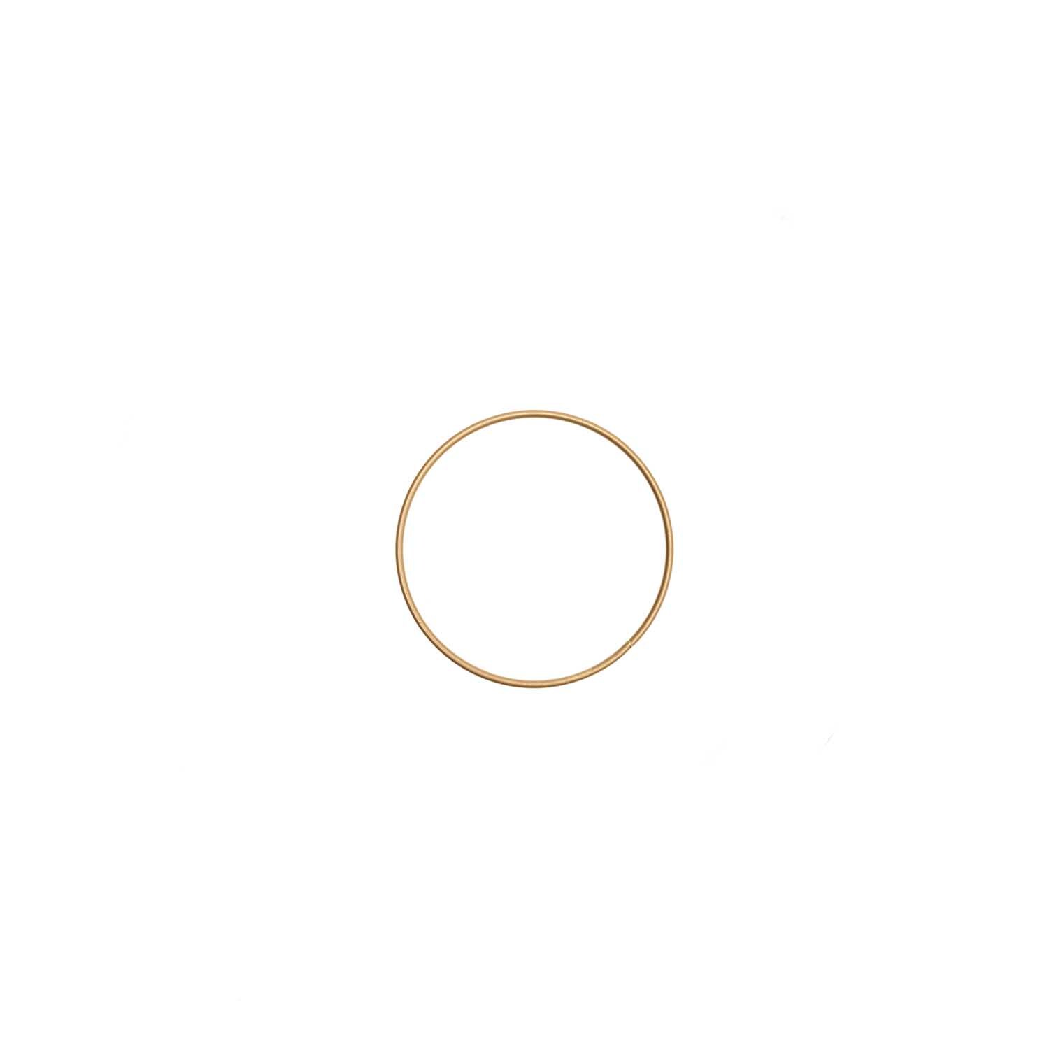 Metallring Gold Größe 10 cm von Rico Design Metallring Gold, schlicht und elegant, von Rico Design. Perfekt für kreative Bastelprojekte.