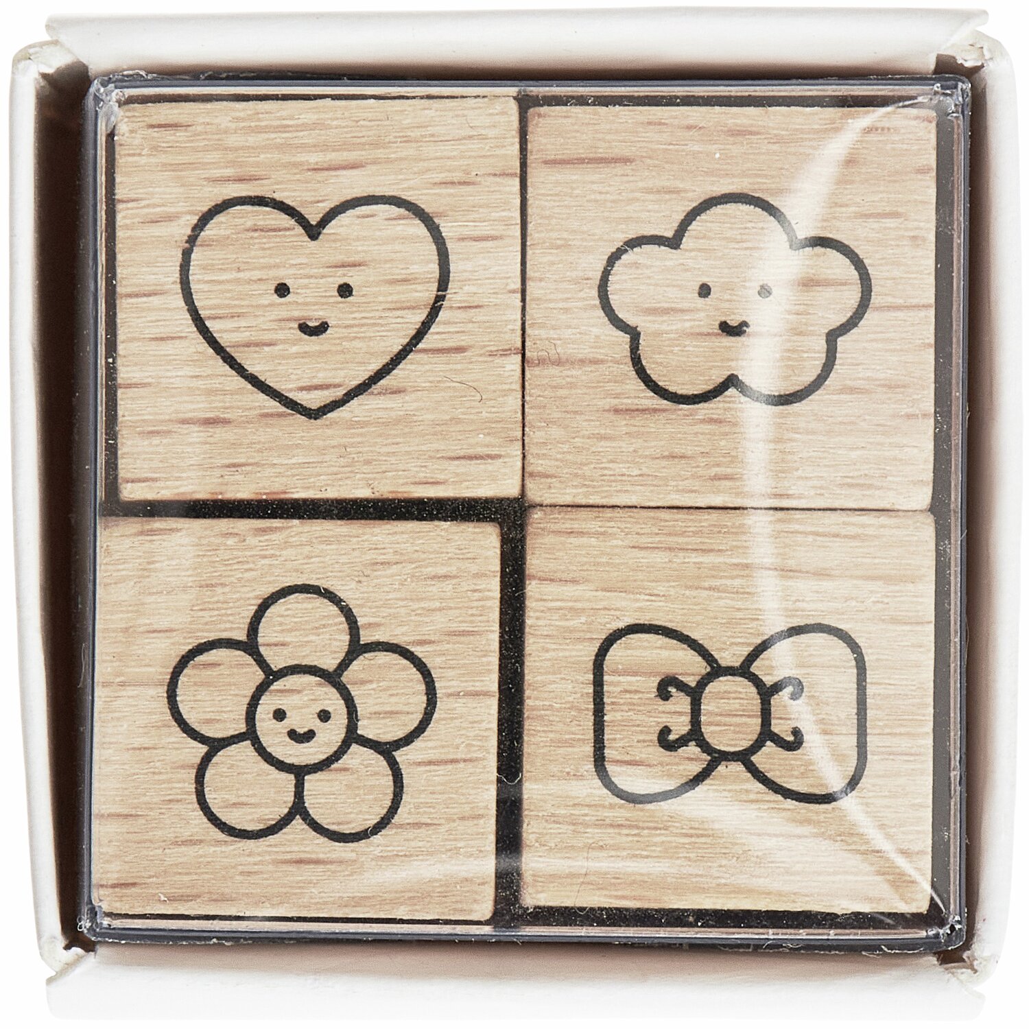 Mini-Stempelset Chingu 4-teilig von Rico Design