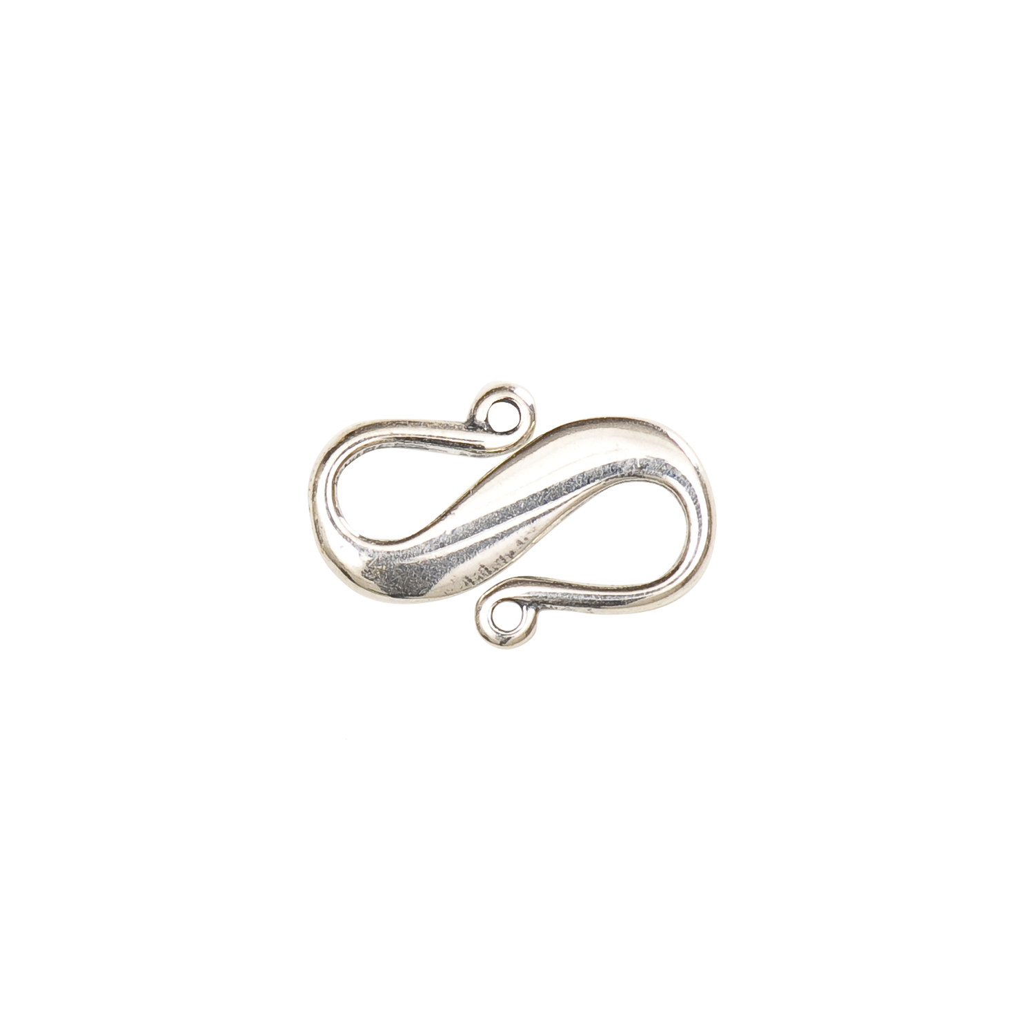 S-Verschluss 16x10mm 925er Silber