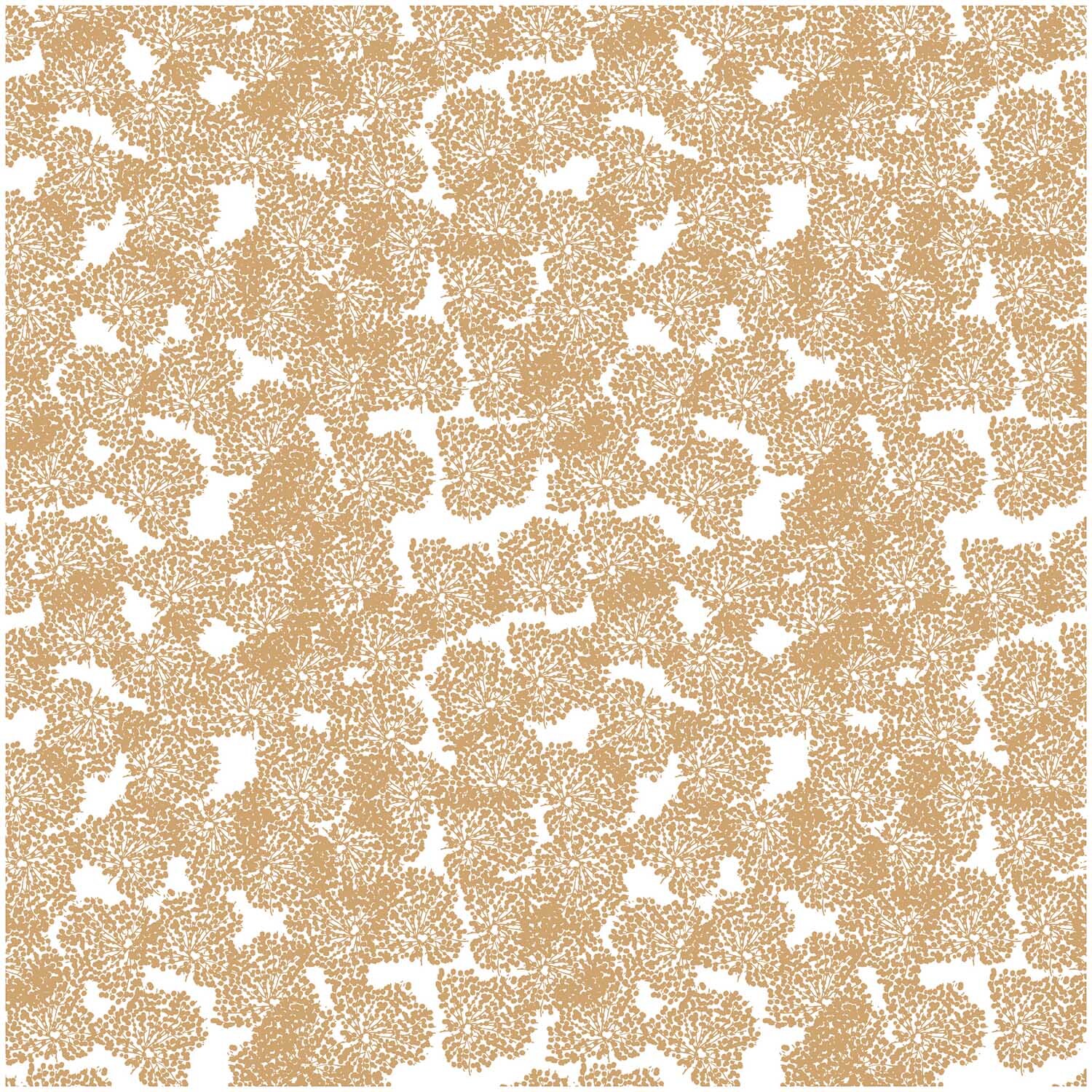 Stoff Allium weiß-gold 50x140cm Stoff Allium weiß-gold 50x140cm