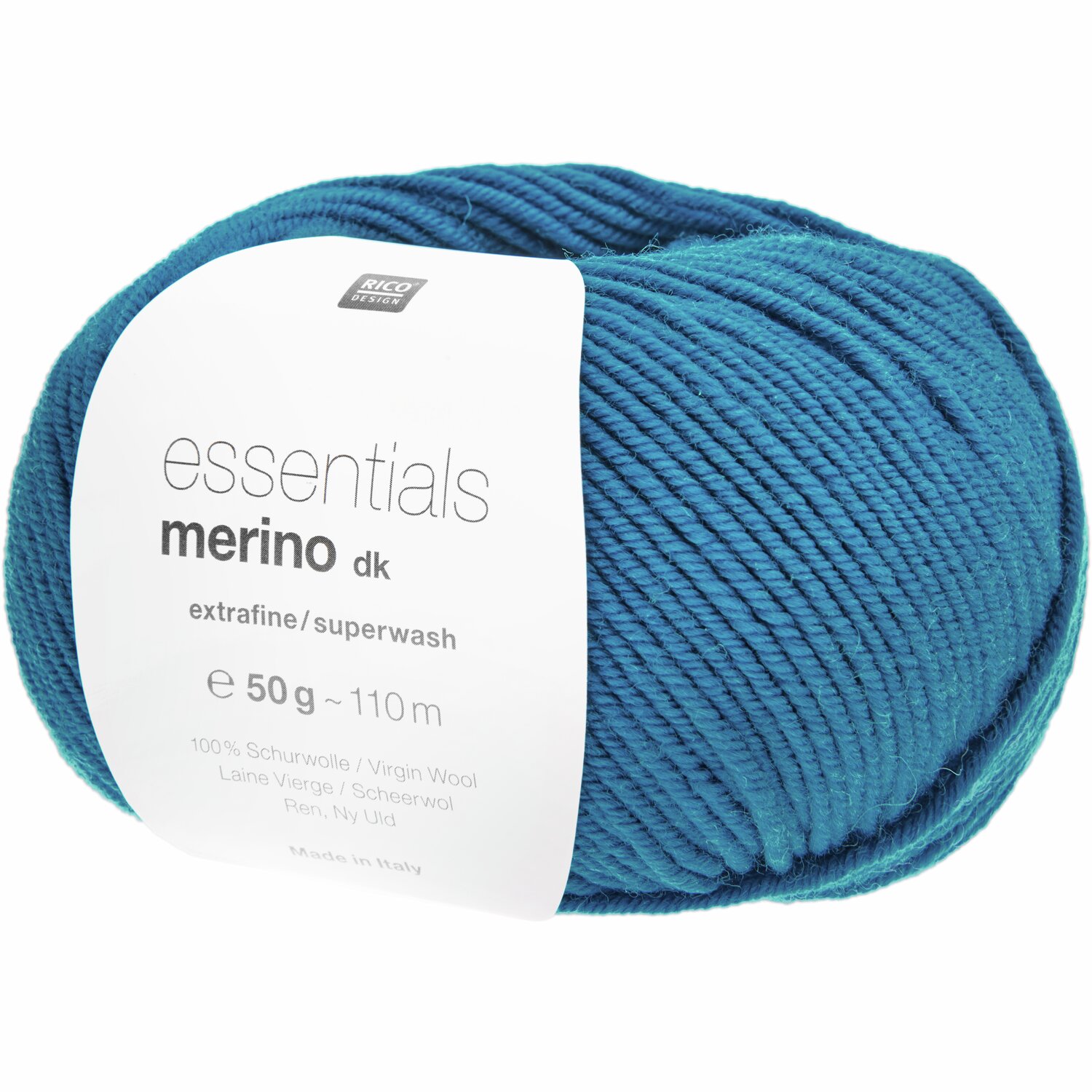 Essentials Merino dk 50g 110m Farbe Kobaltblau von Rico Design