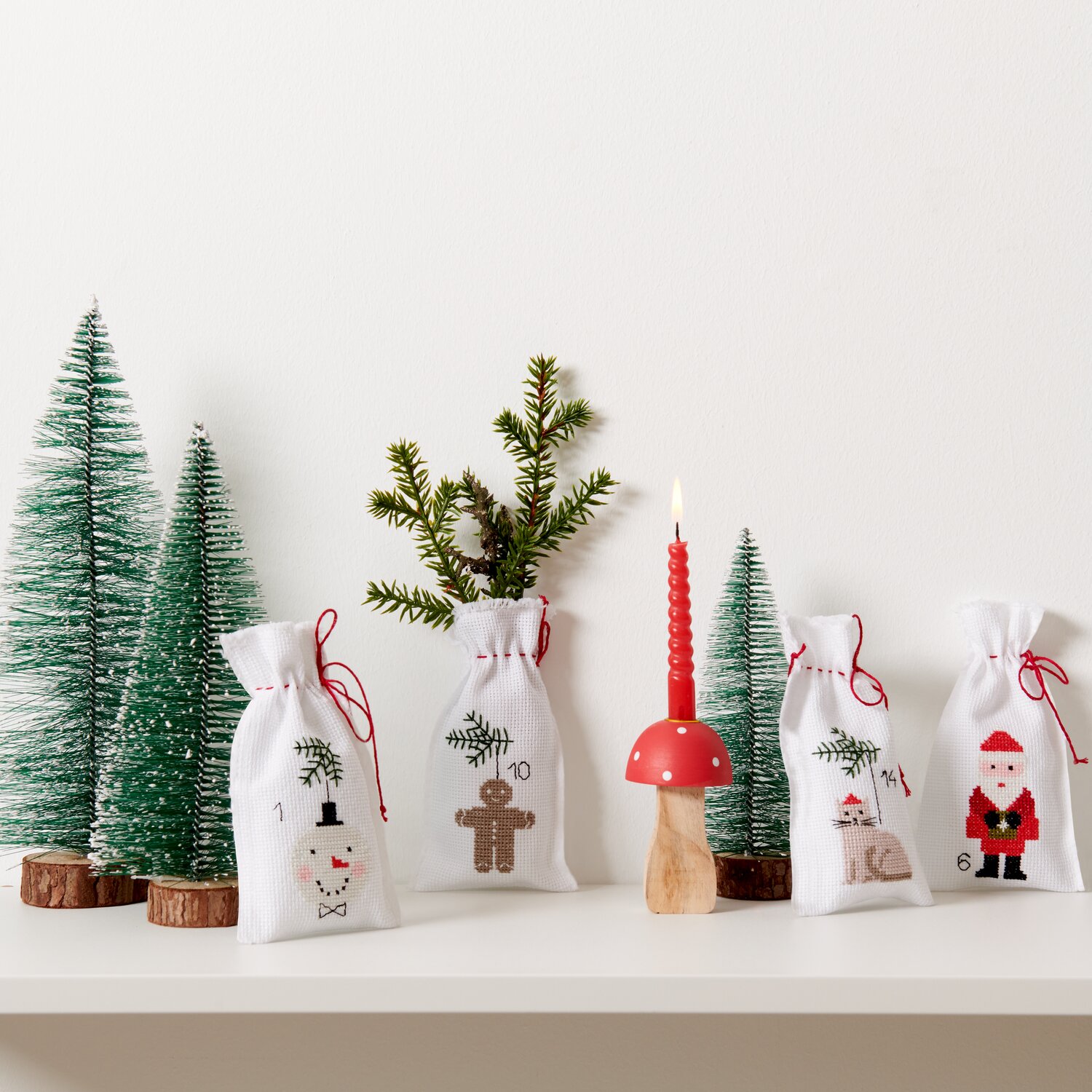 Stickpackung Adventskalender von Rico Design