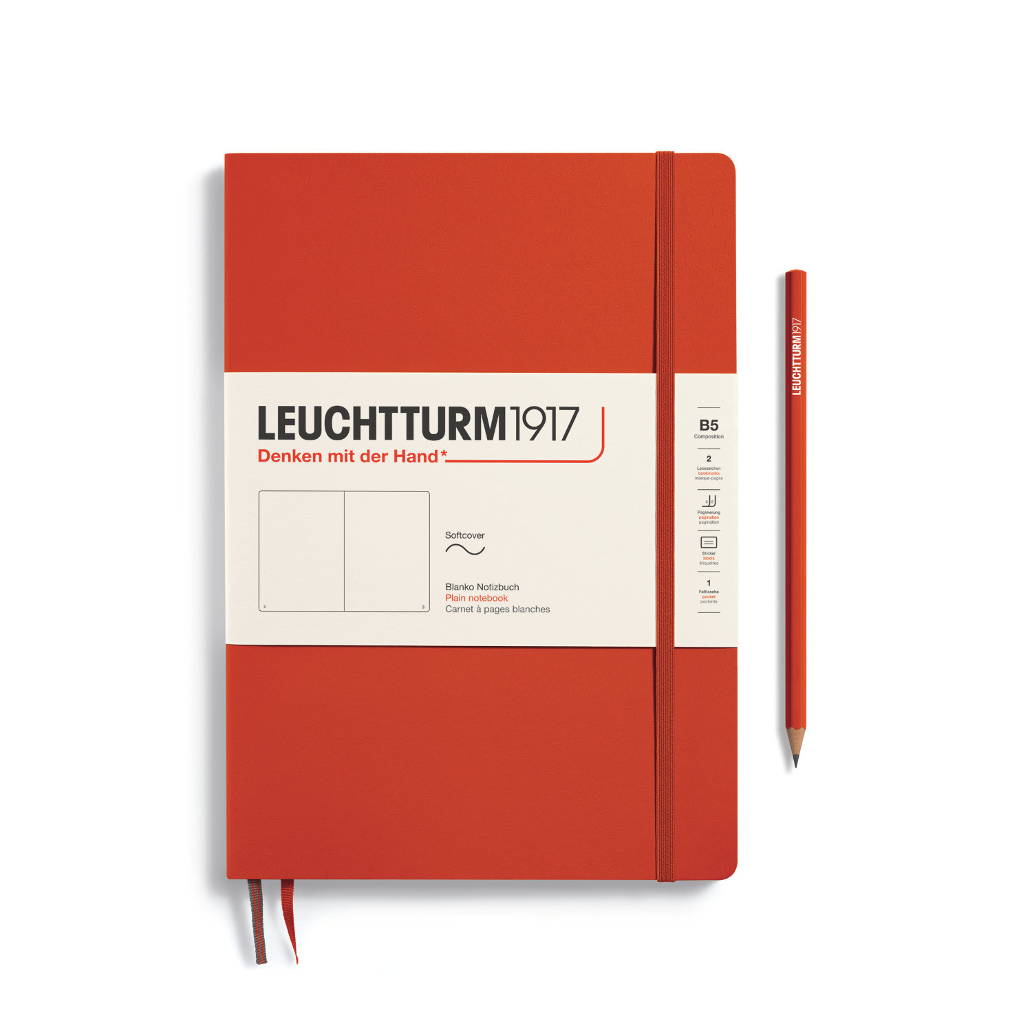 Notizbuch Composition blanko Softcover B5