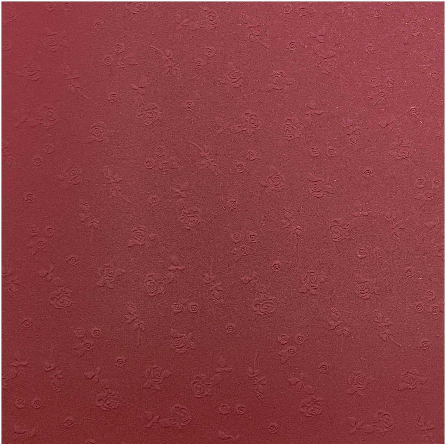 Prägekarton Rosen 50x70cm 220g/m²