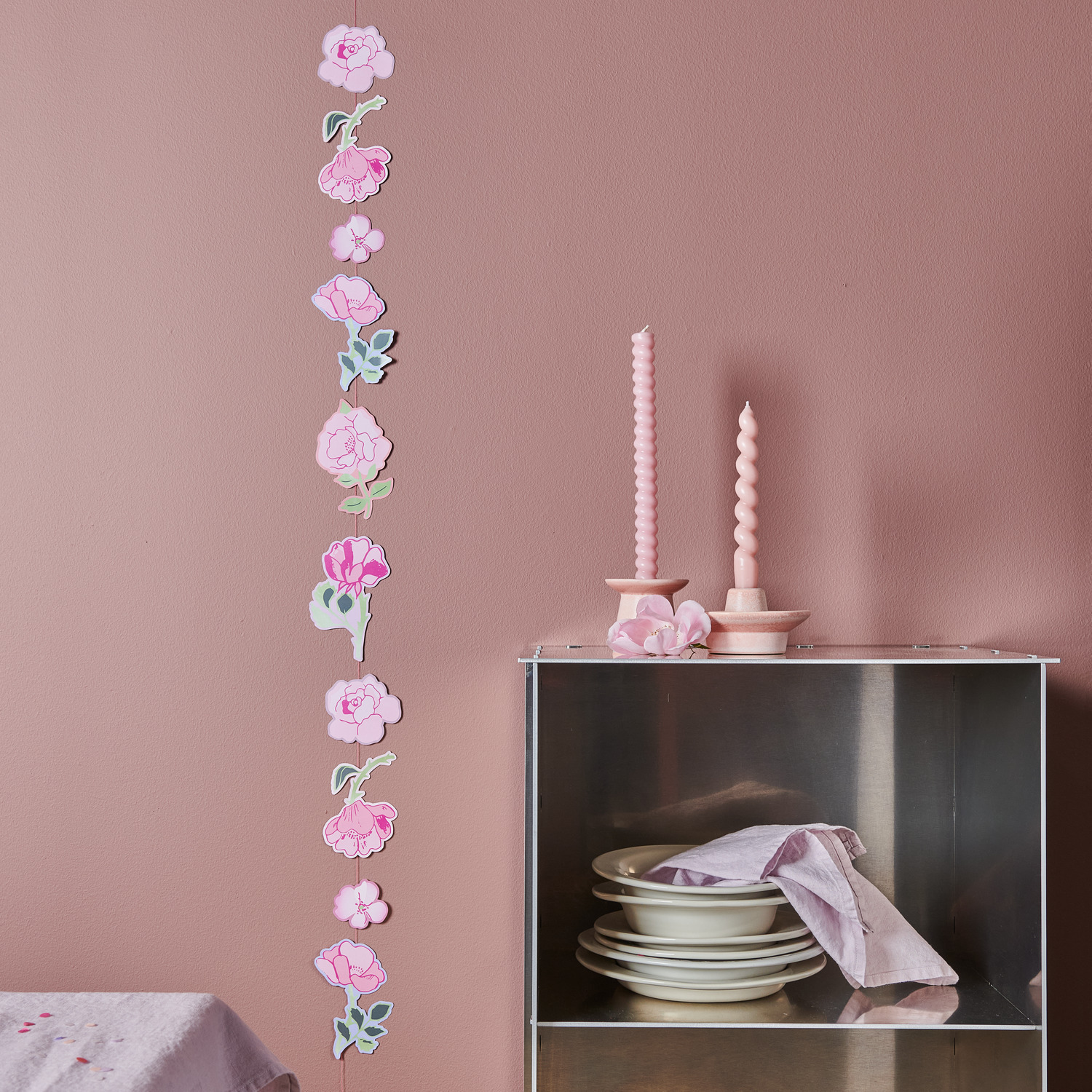 Paper Poetry Genähte Girlande Rosen Paper Poetry Genähte Girlande Rosen