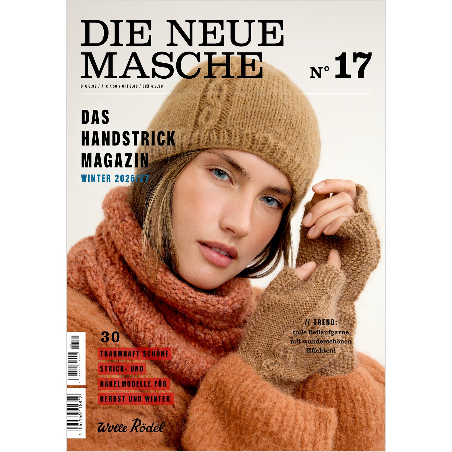 Strickset Jacke Modell 29 aus Die Neue Masche No. 17 von Rico Design