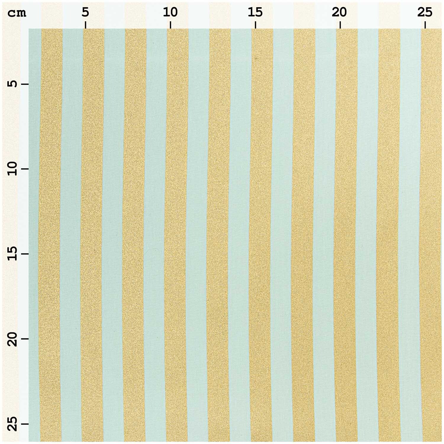 Stoff Streifen mint-gold 140cm Stoff Streifen mint-gold 140cm
