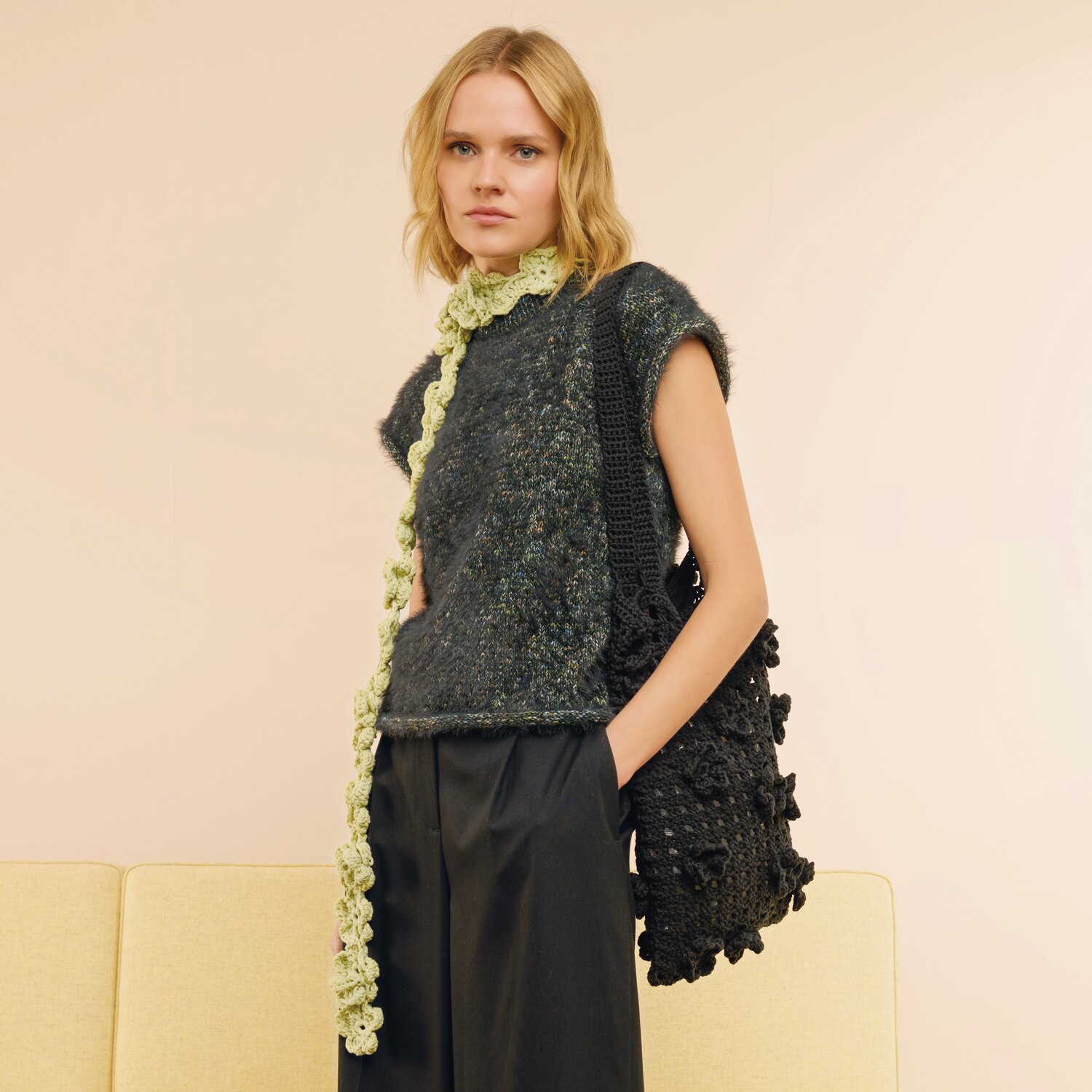 Häkelset Tasche Modell 15 aus Made by Me No. 22 von Rico Design