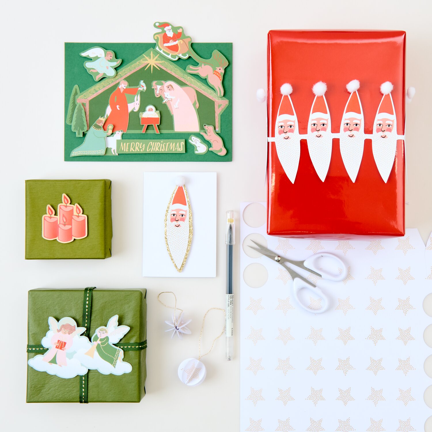 Paper Poetry Motivpapierblock Advent Advent A4 22 Blatt von Rico Design