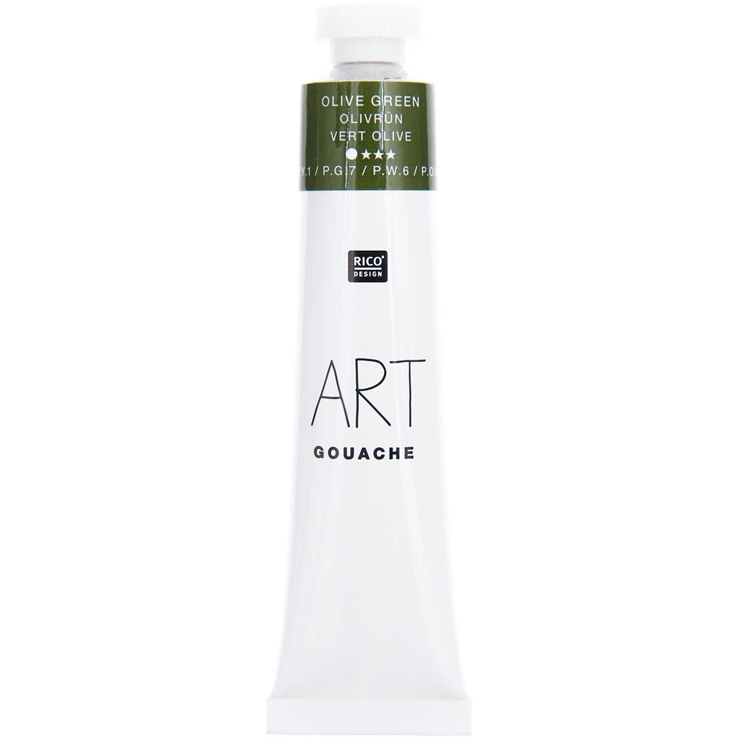 Rico Design ART Gouache 22ml Olivgrün