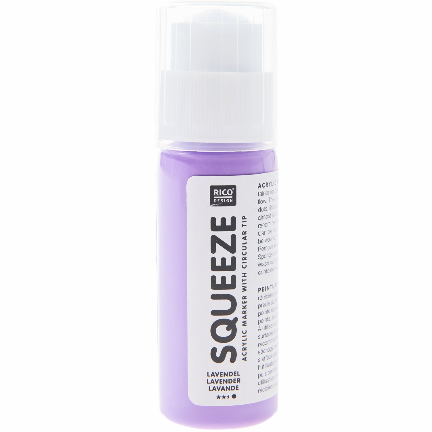 Rico Design Squeeze Acrylic Marker 60ml Lavendel