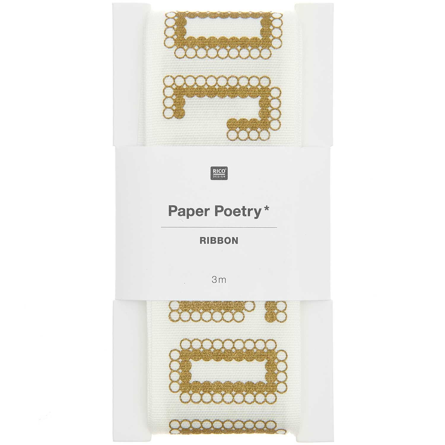 Paper Poetry Taftband Joy 38mm 3m Paper Poetry Taftband Joy 38mm 3m