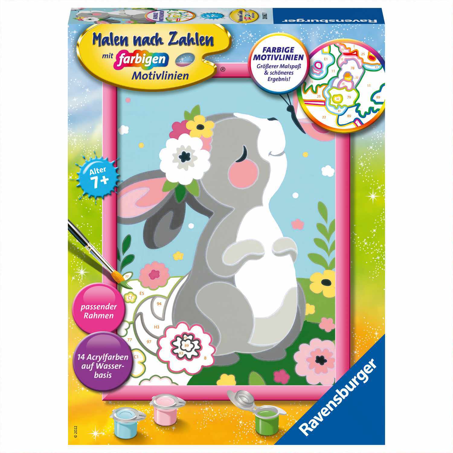 Malen nach Zahlen Frühlingsgefühle
