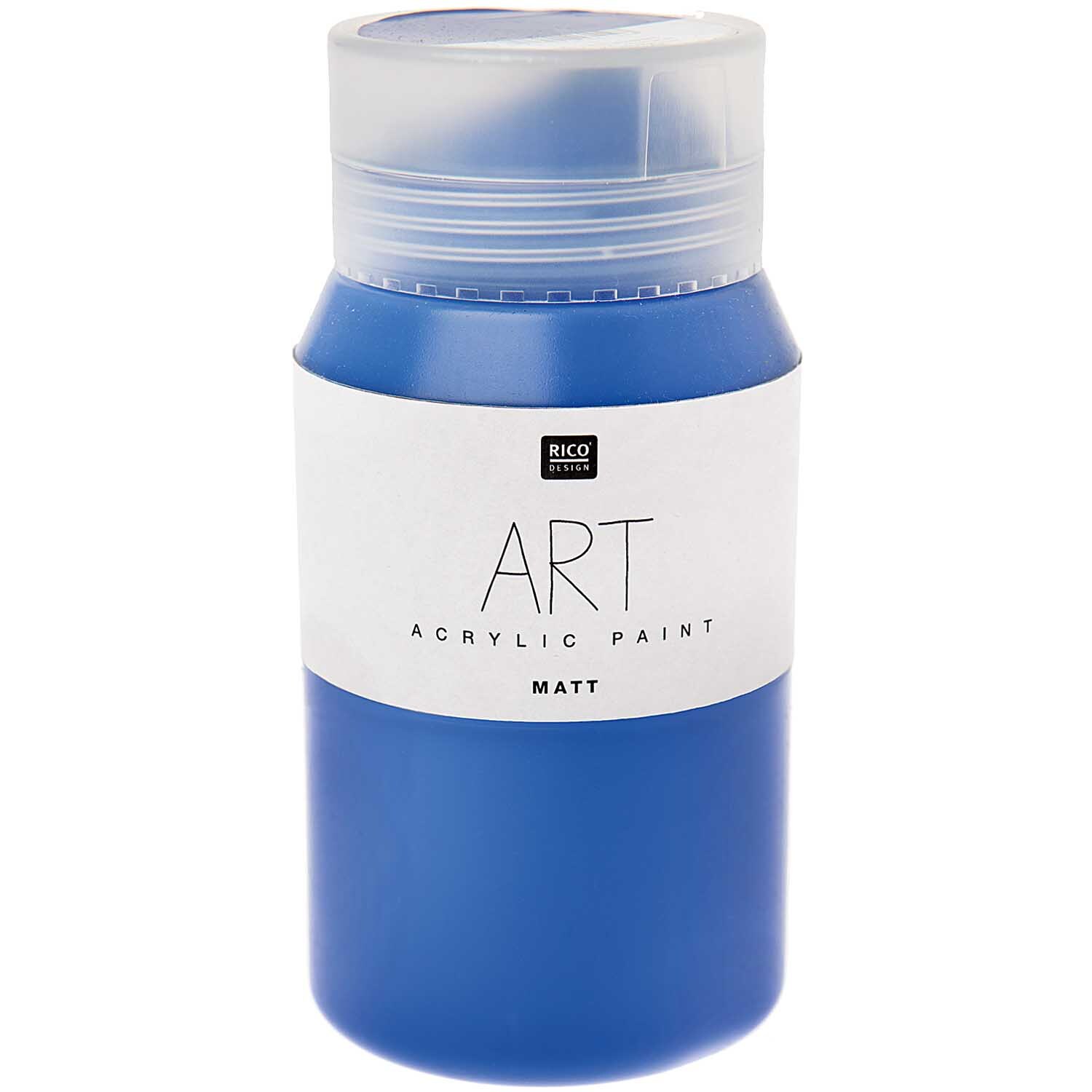 Rico Design ART Künstler Acrylfarbe matt 500ml Ultramarin