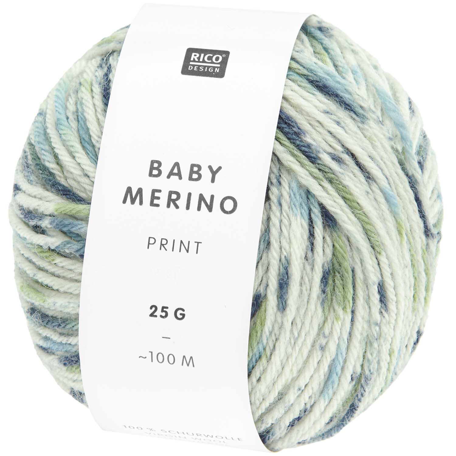 Strickset Strampler Modell 13 aus Rico Baby Merino 02