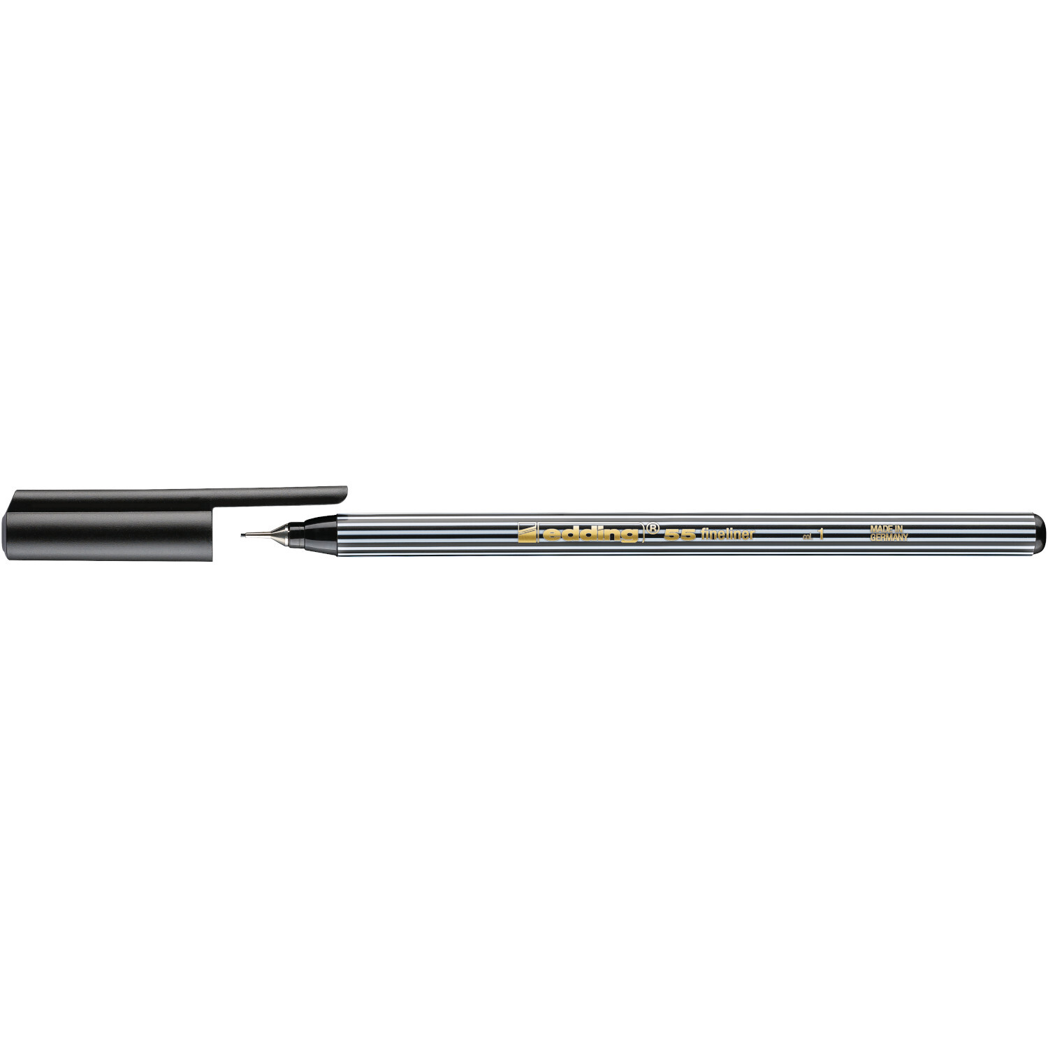 55 finepen schwarz 0,3mm von edding International 