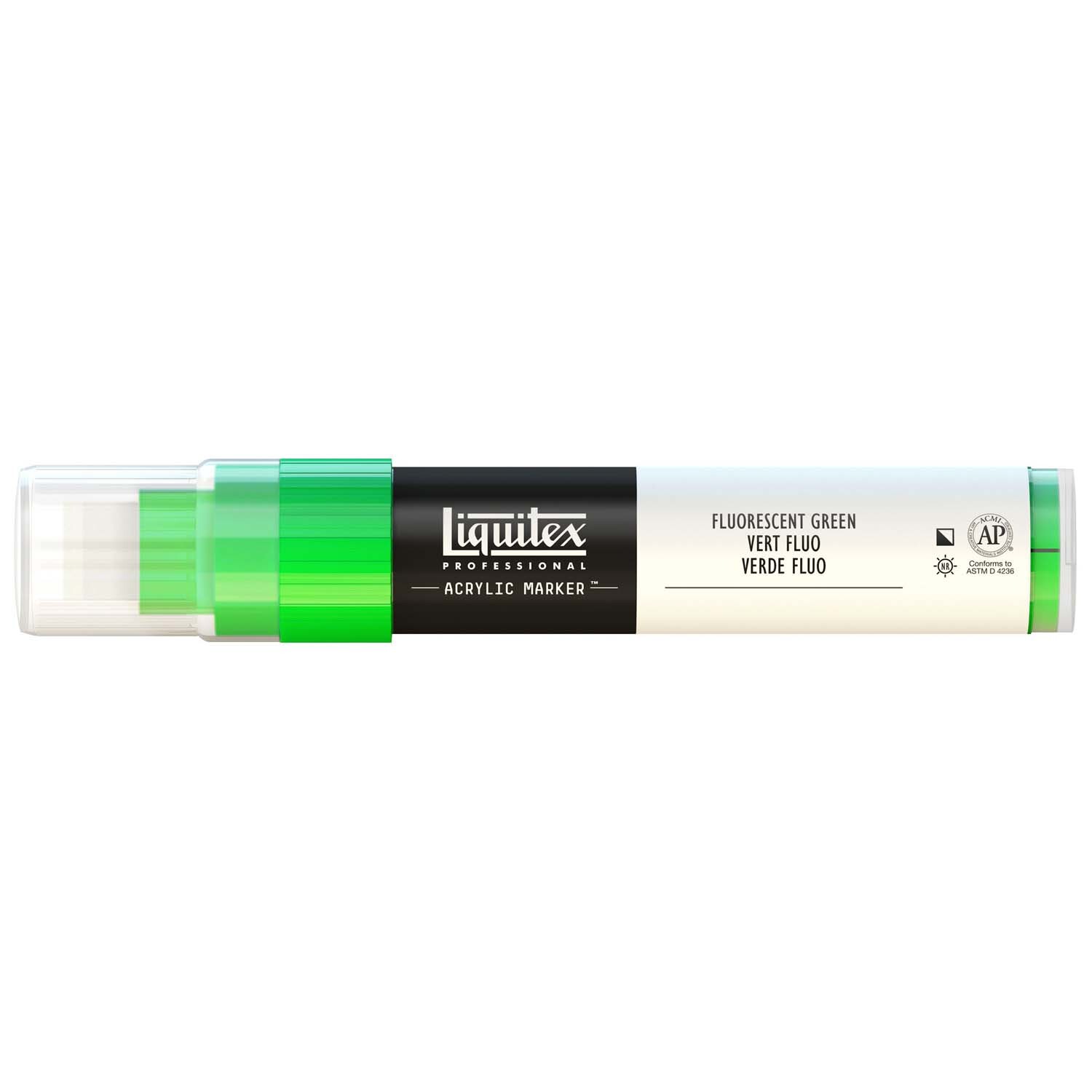Paint Acryl Marker 8-15mm in leuchtendem Grün von Liquitex, ideal für kreative Projekte.